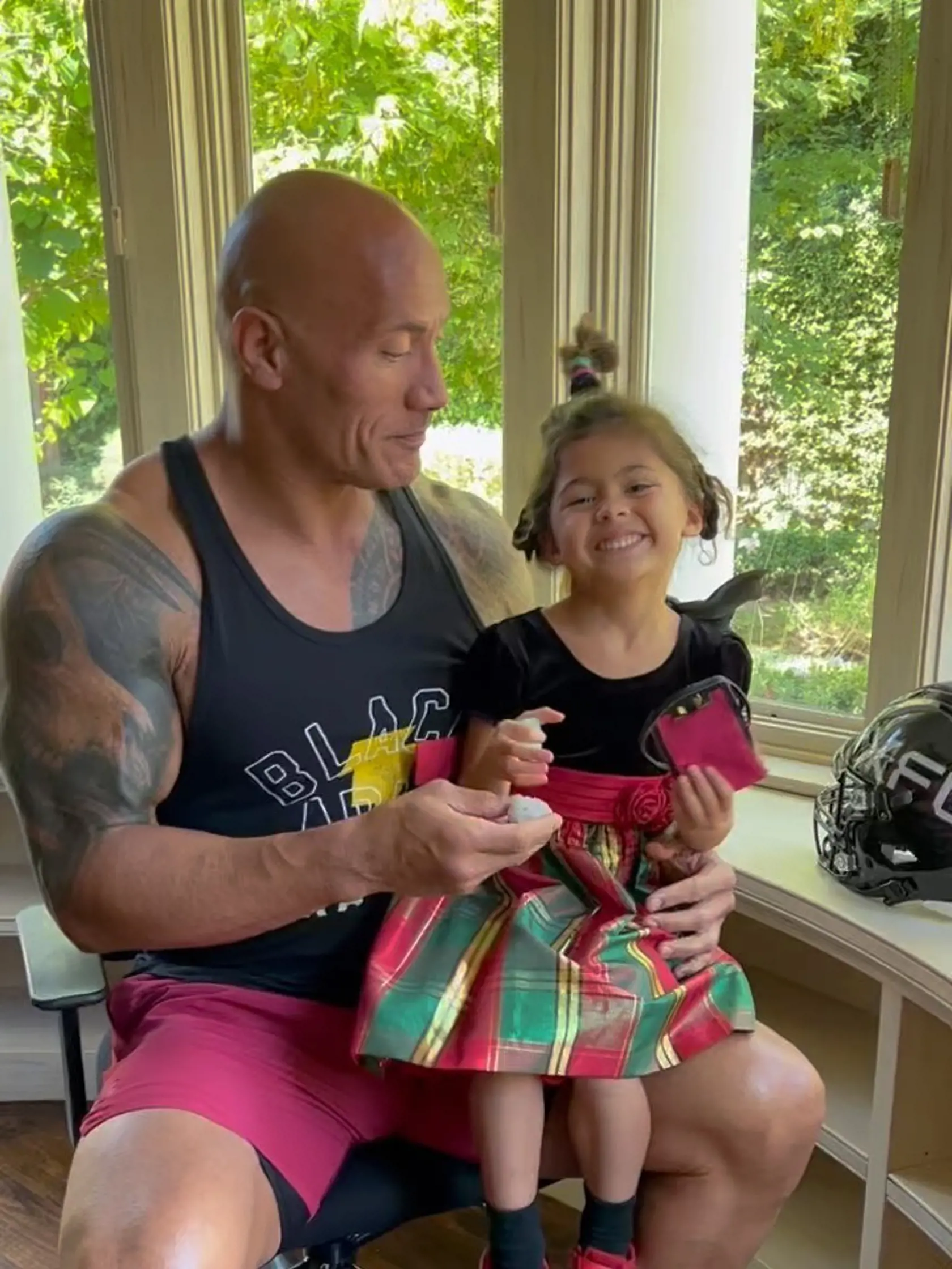 Dwayne "The Rock" Johnson s dcérou