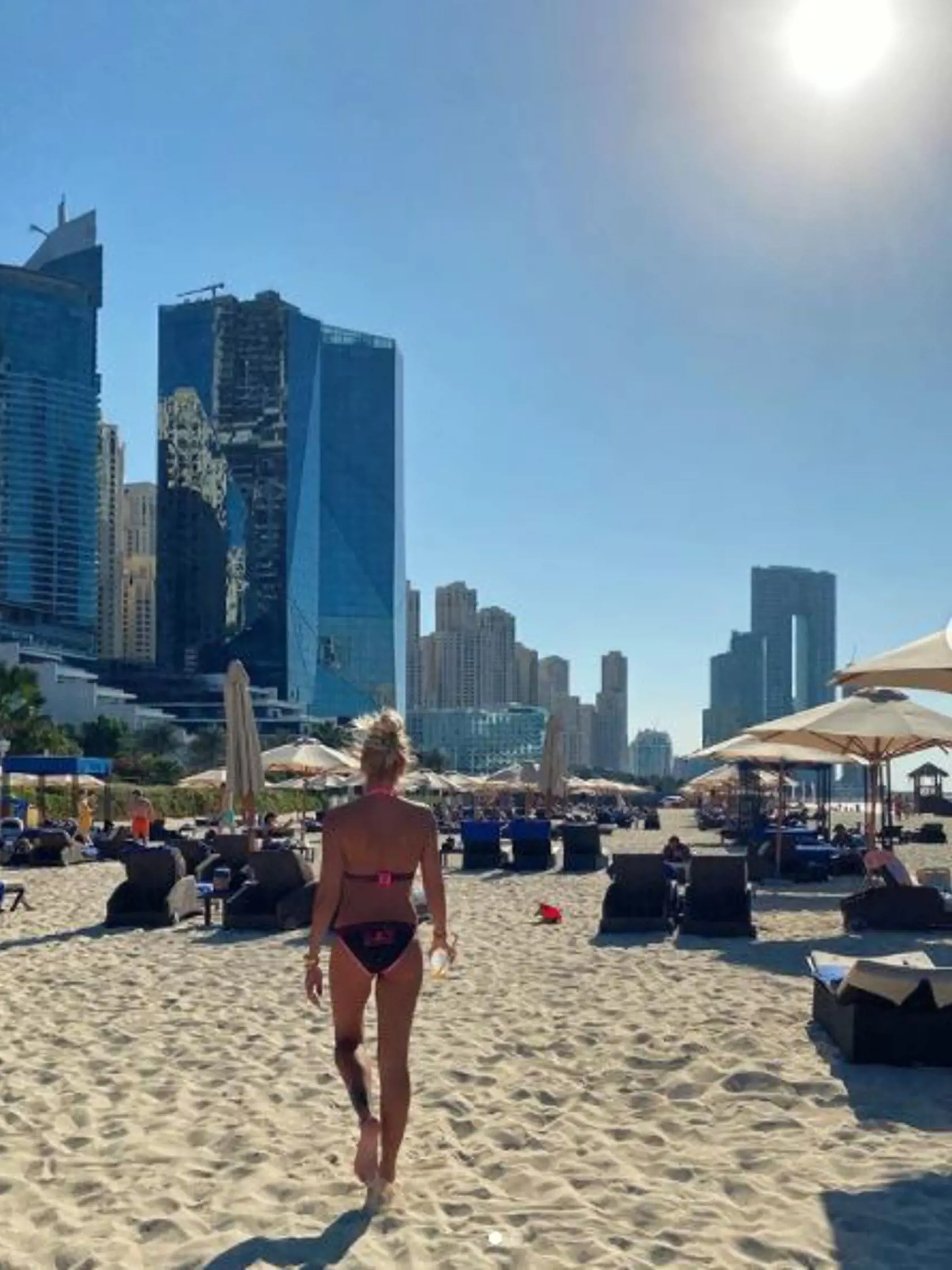 Dara Rolins v Dubaji.