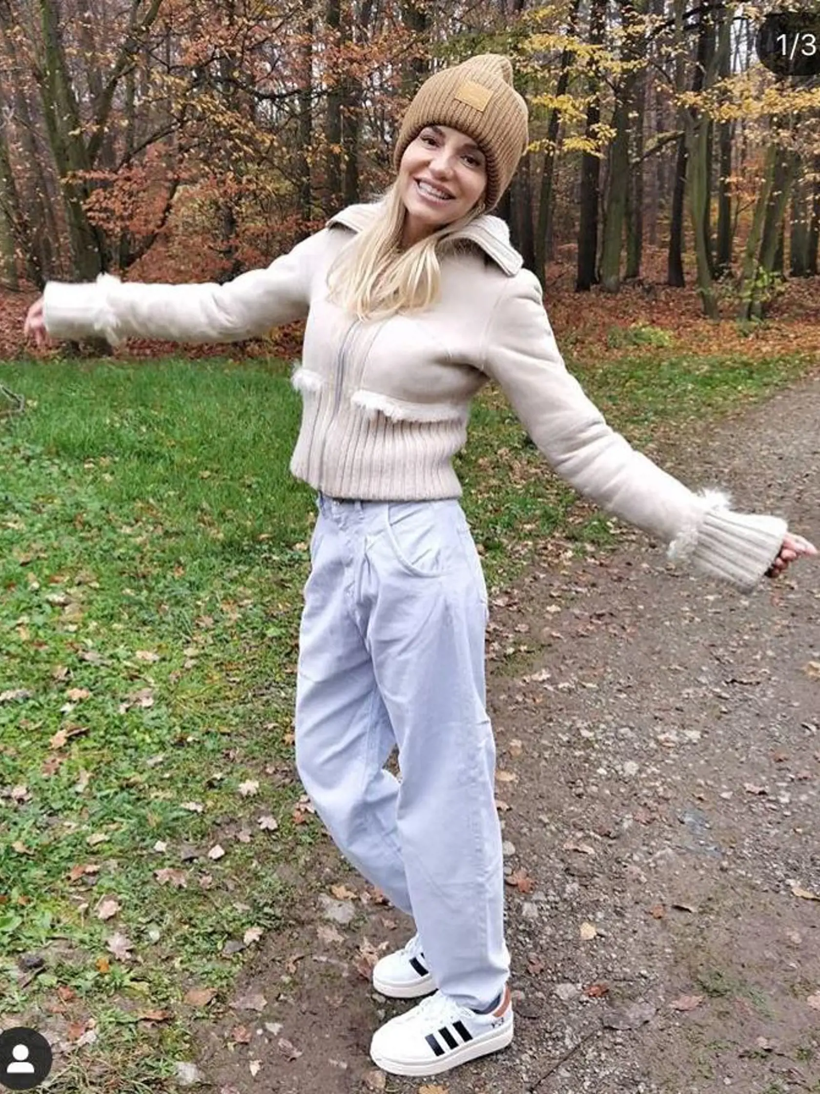 Speváčka Dara Rolins už vytiahla pletenú čiapku.