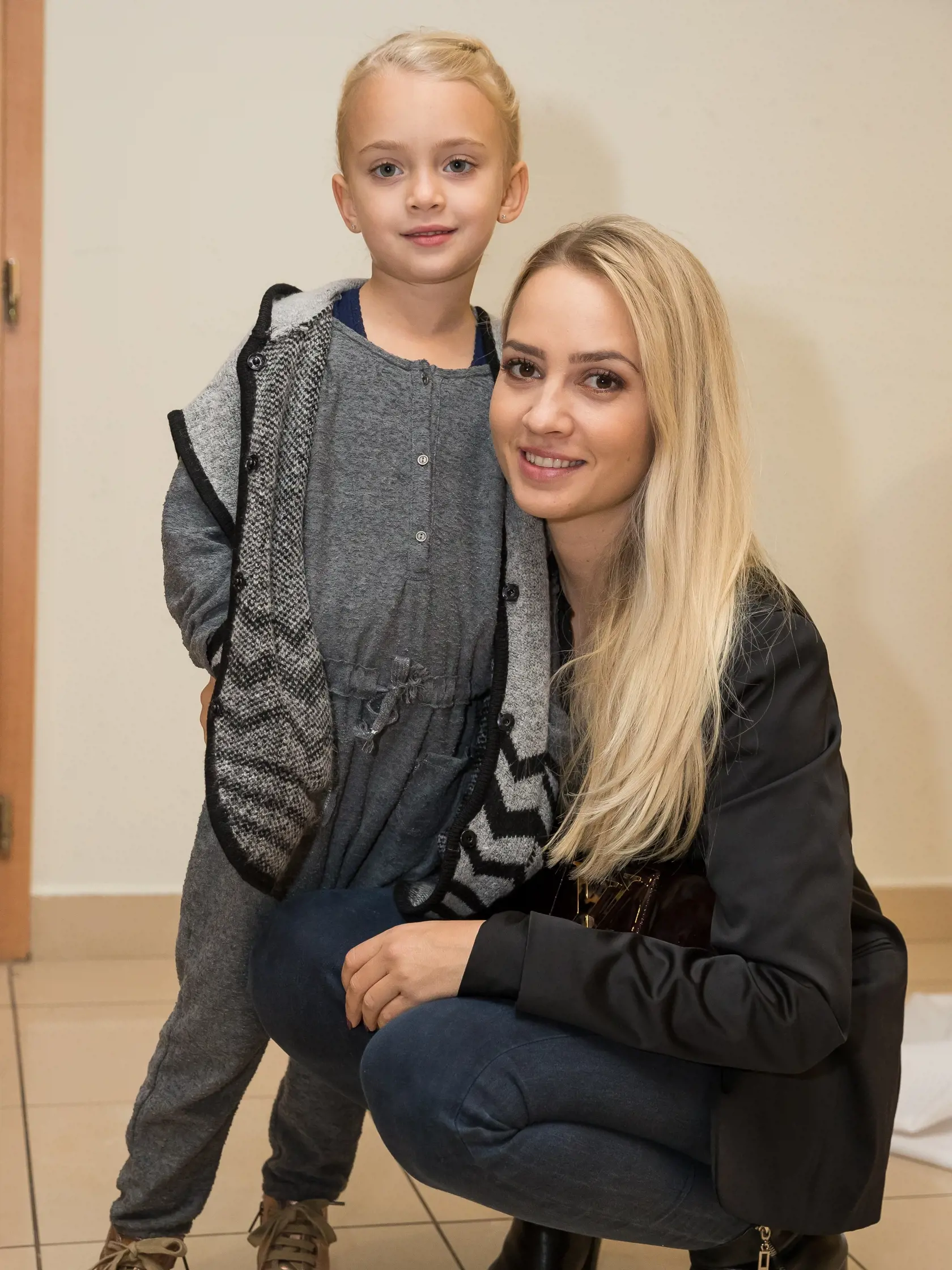Batrbora Krajčírová s dcérou