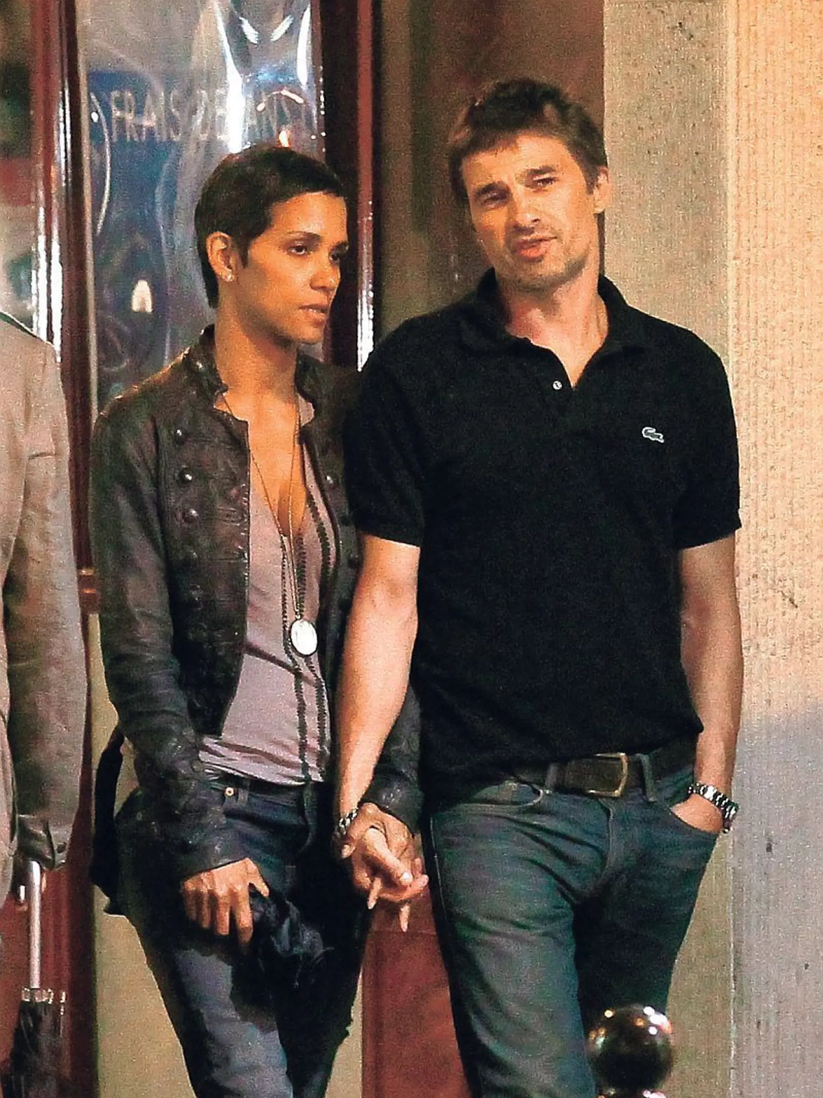 Halle Berry a jej priateľ Olivier Martinez.