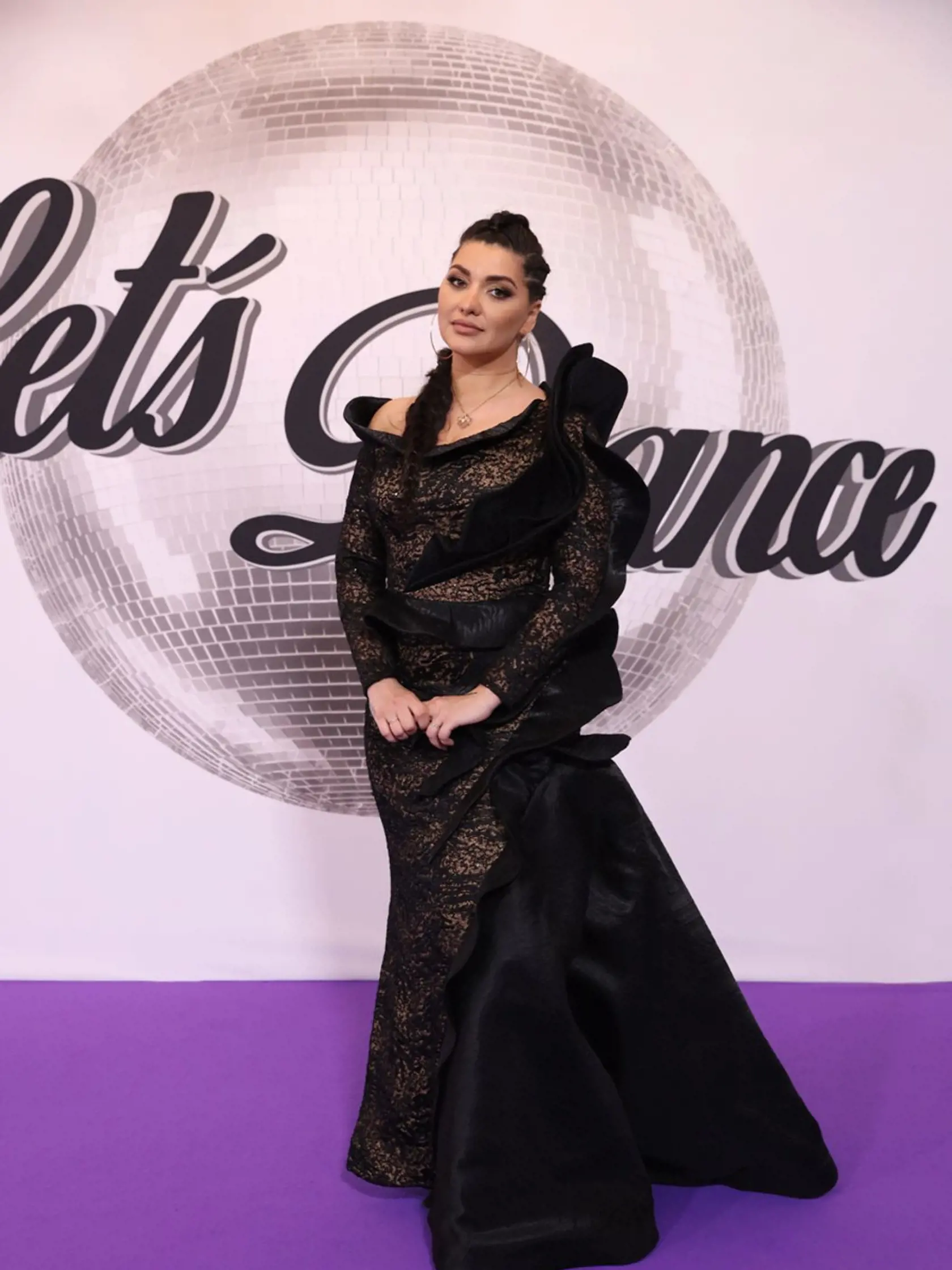 8. kolo Let's Dance: Na snímke speváčka a herečka Dáša Mamba Šarközyová.