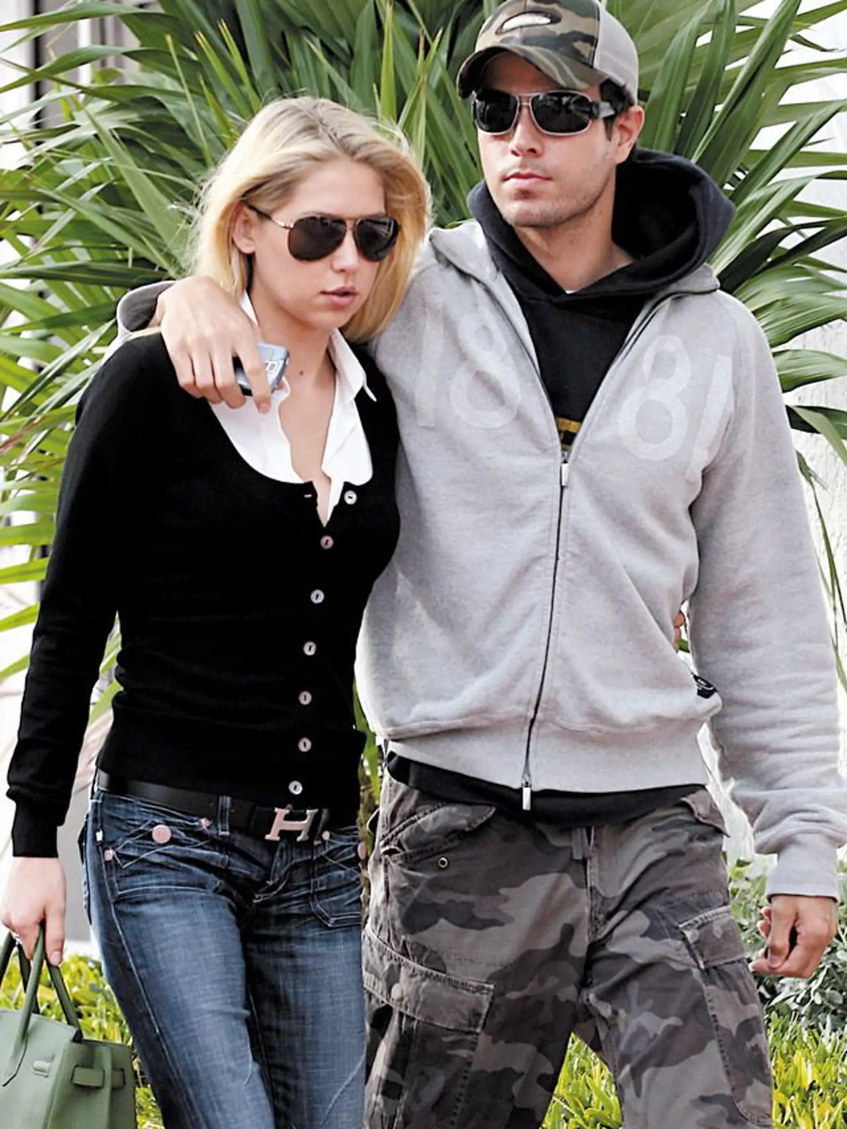 Enrique Iglesias a Anna Kournikova
