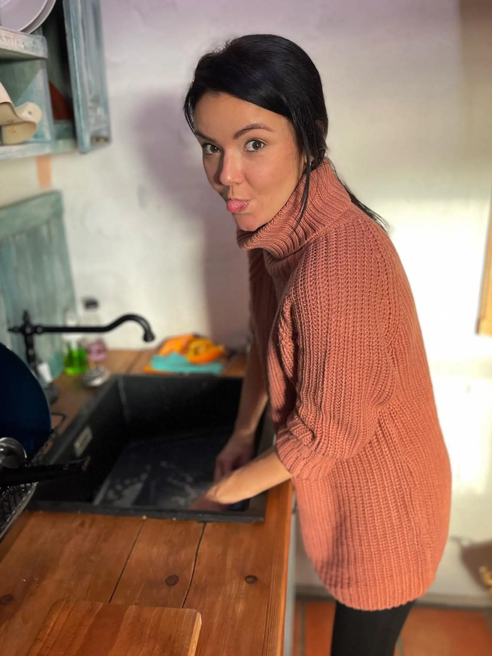 Ivana Zuzelková si vie aj takto zo seba vystreliť.
