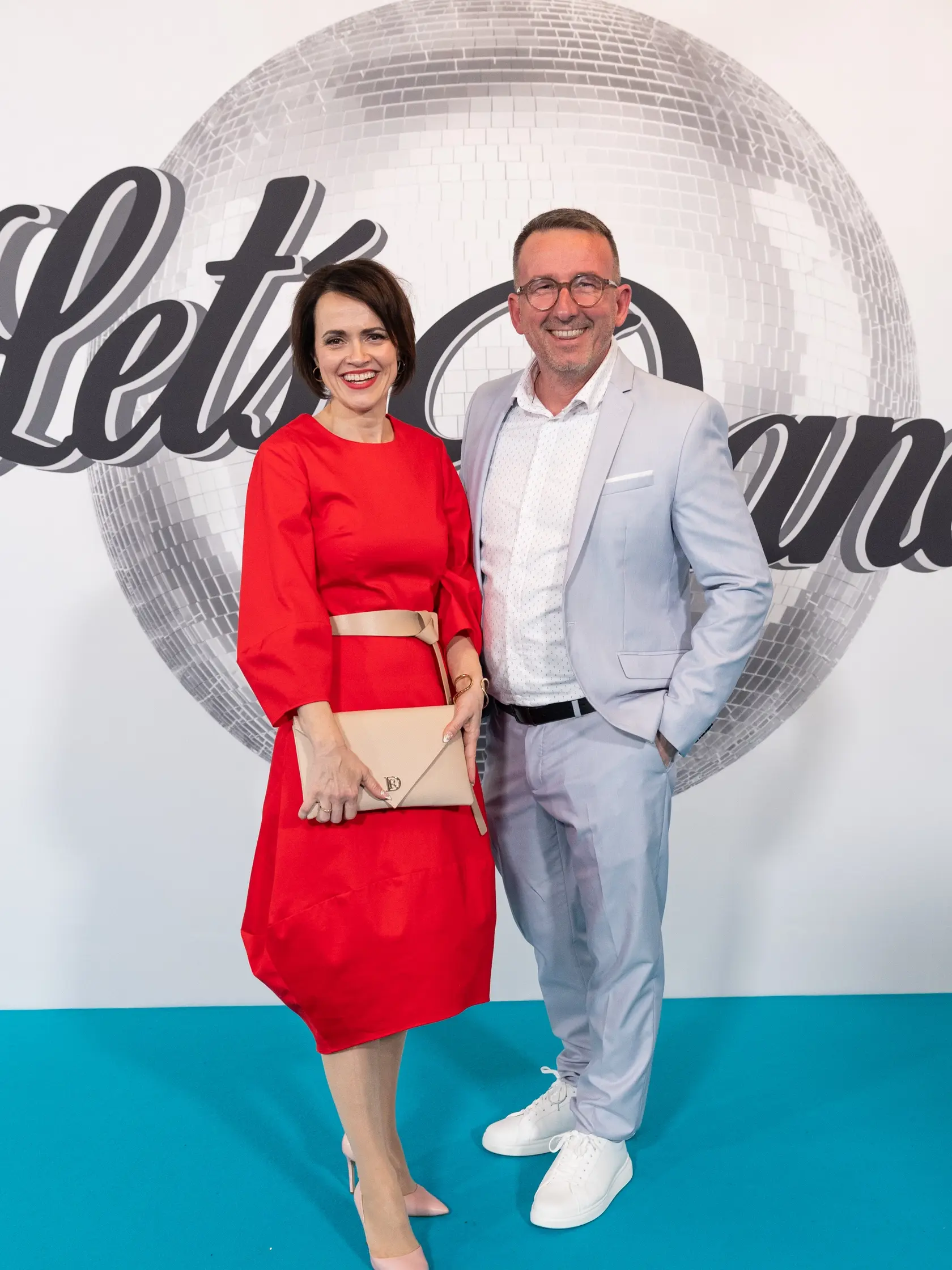 Na snímke Adriána Kemka a Peter Varga počas piateho  kola Let's dance 2025.