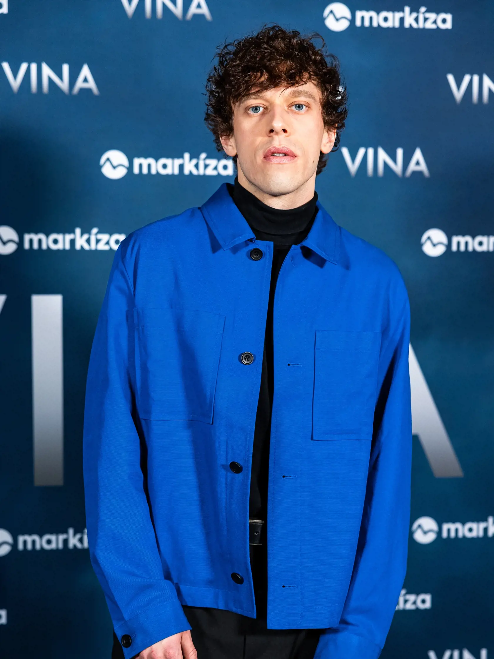 Premiéra seriálu “VINA” v Bratislave. Na snímke Vladislav Plevčík. 