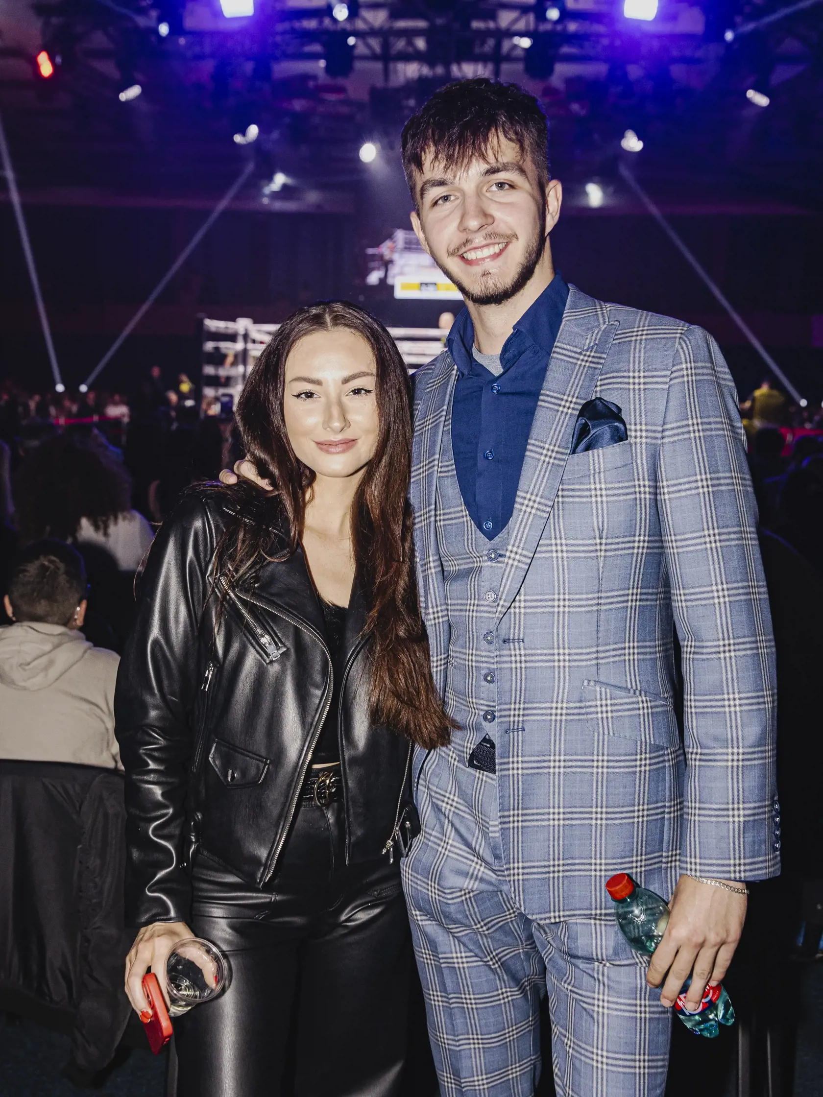 Na snimke Tamás Kassai a Diana Keszegová počas podujatia Fight Night Challenge 4 v Trnave. Vyzerá, že z nich bude nový pár. Saška je definitívne minulosťou.