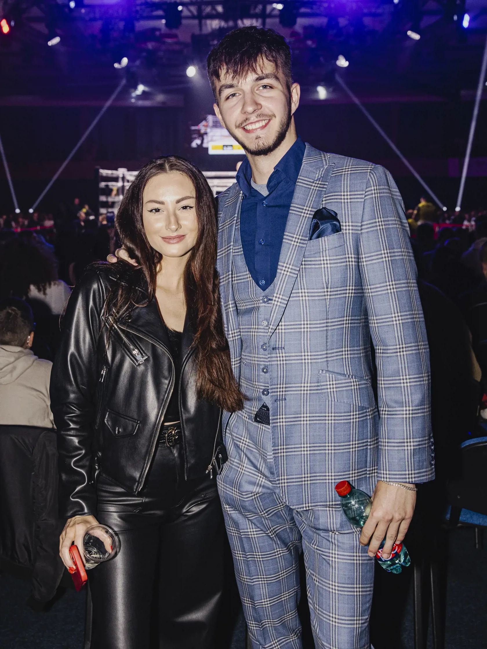 Na snimke Tamás Kassai a Diana Keszegová počas podujatia Fight Night Challenge 4 v Trnave. Vyzerá, že z nich bude nový pár. Saška je definitívne minulosťou.