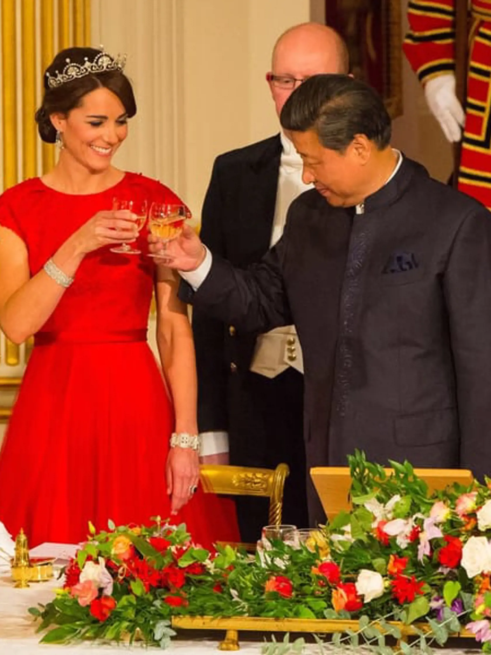 Kate Middleton absolvovala svoj prvý štátny banket.