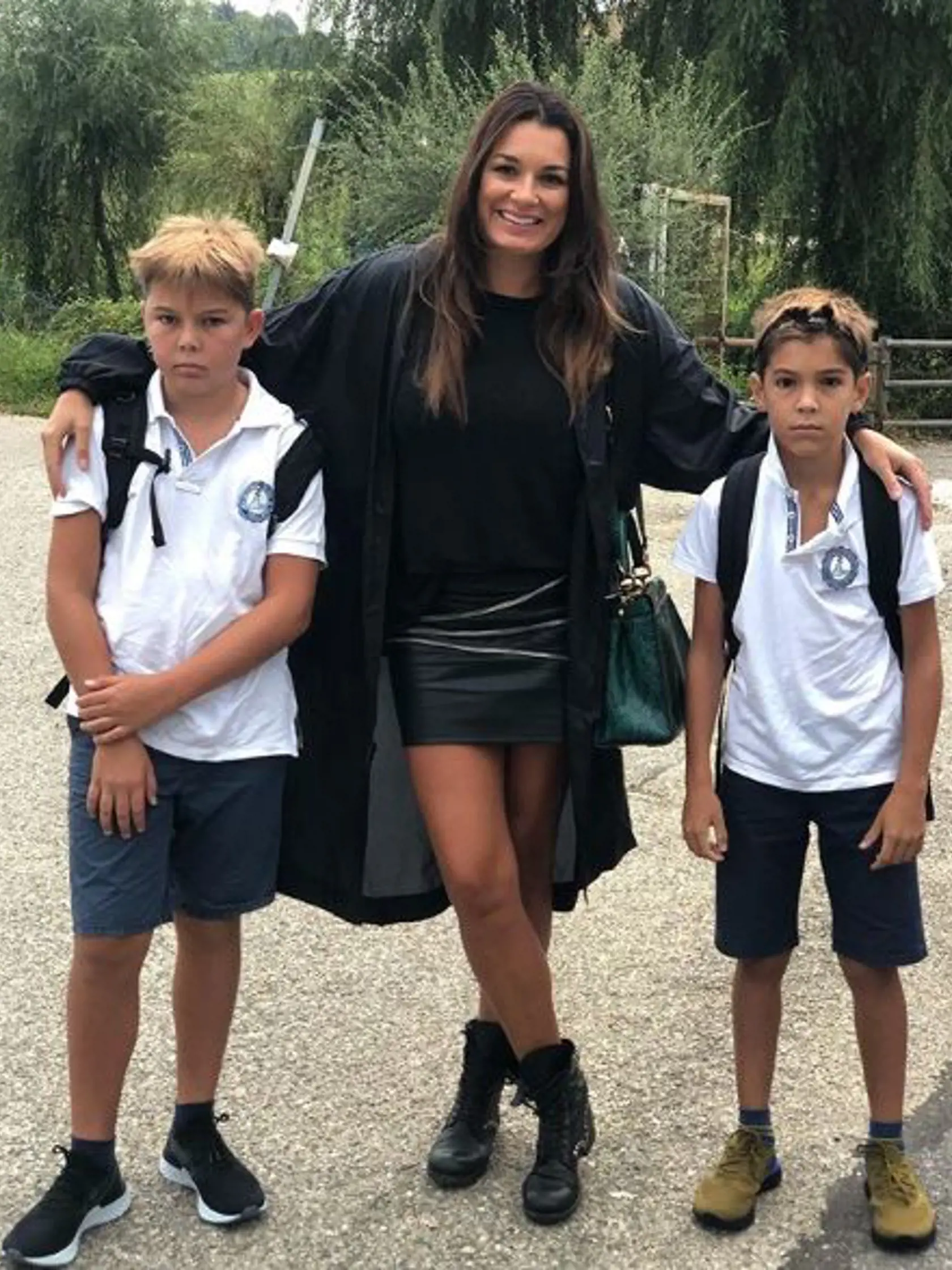 Alena Šeredová má z predchádzajúceho manželstva dvoch synov.