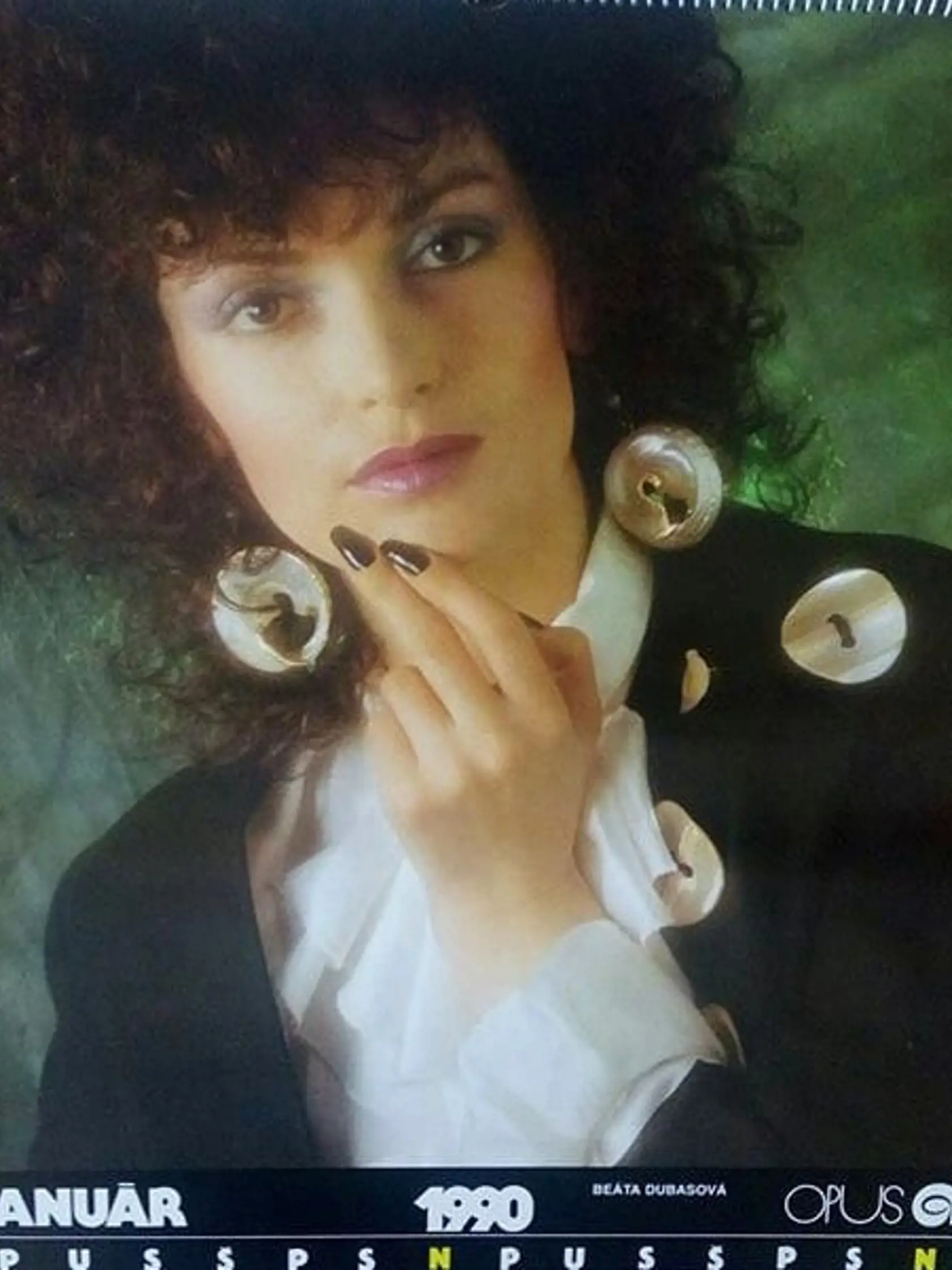 Január 1990 v kalendári hudobného vydavateľstva Opus, začínal mojim portrétom od Fedora Nemca.