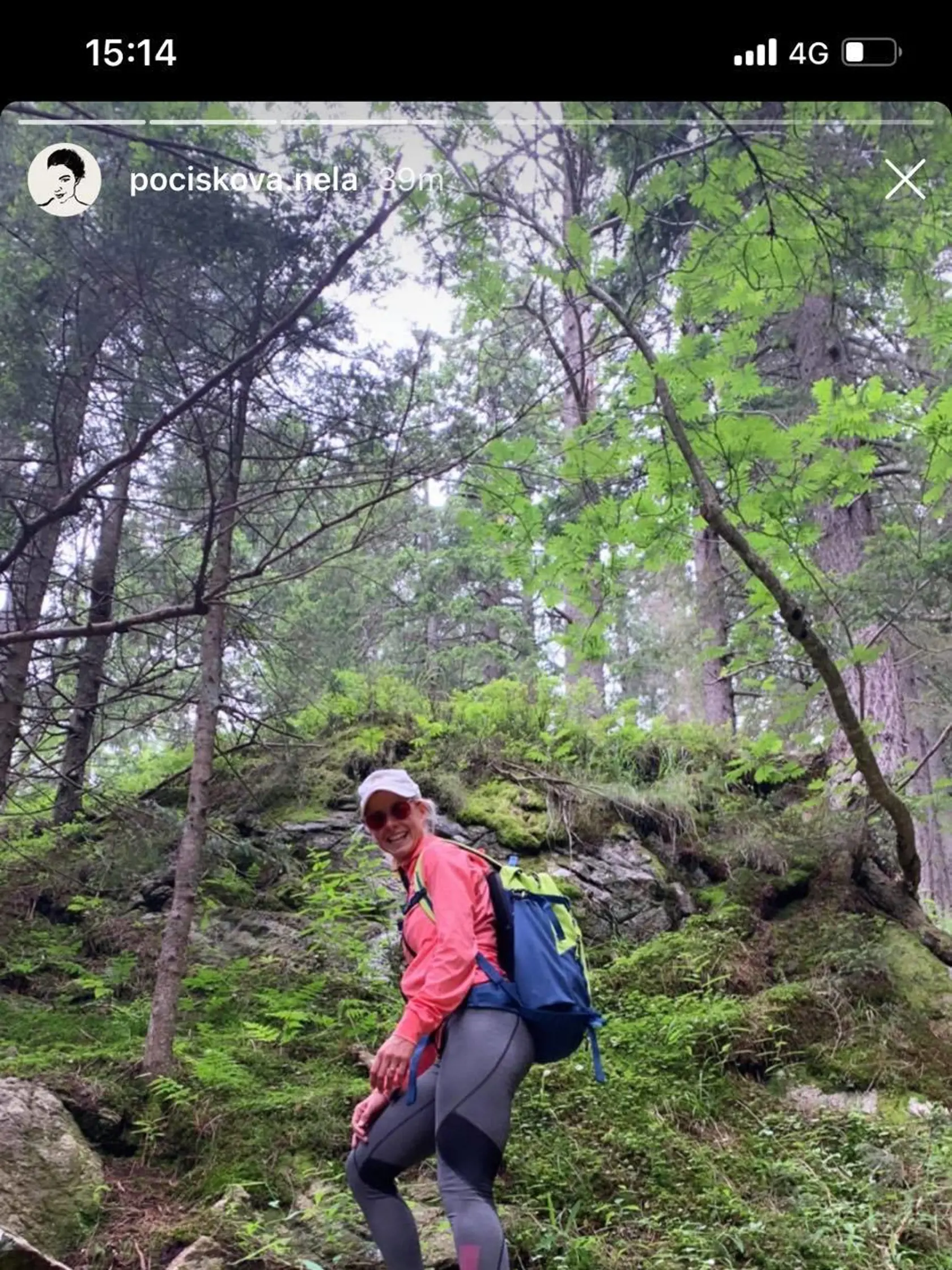 Nela Pocisková dovolenkuje s celou rodinkou v Tatrách.