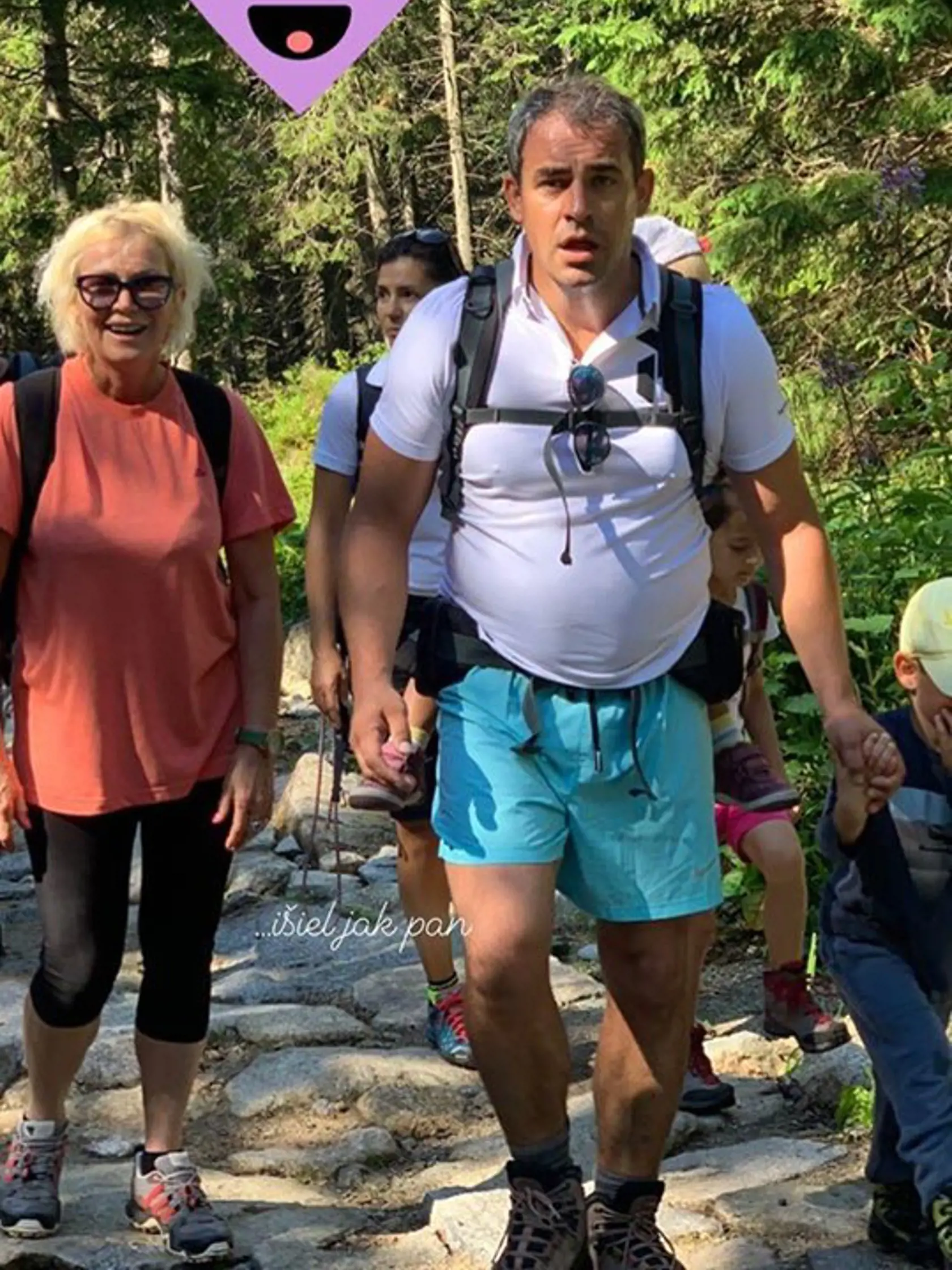 Herec Filip Tůma má poriadne brucho.