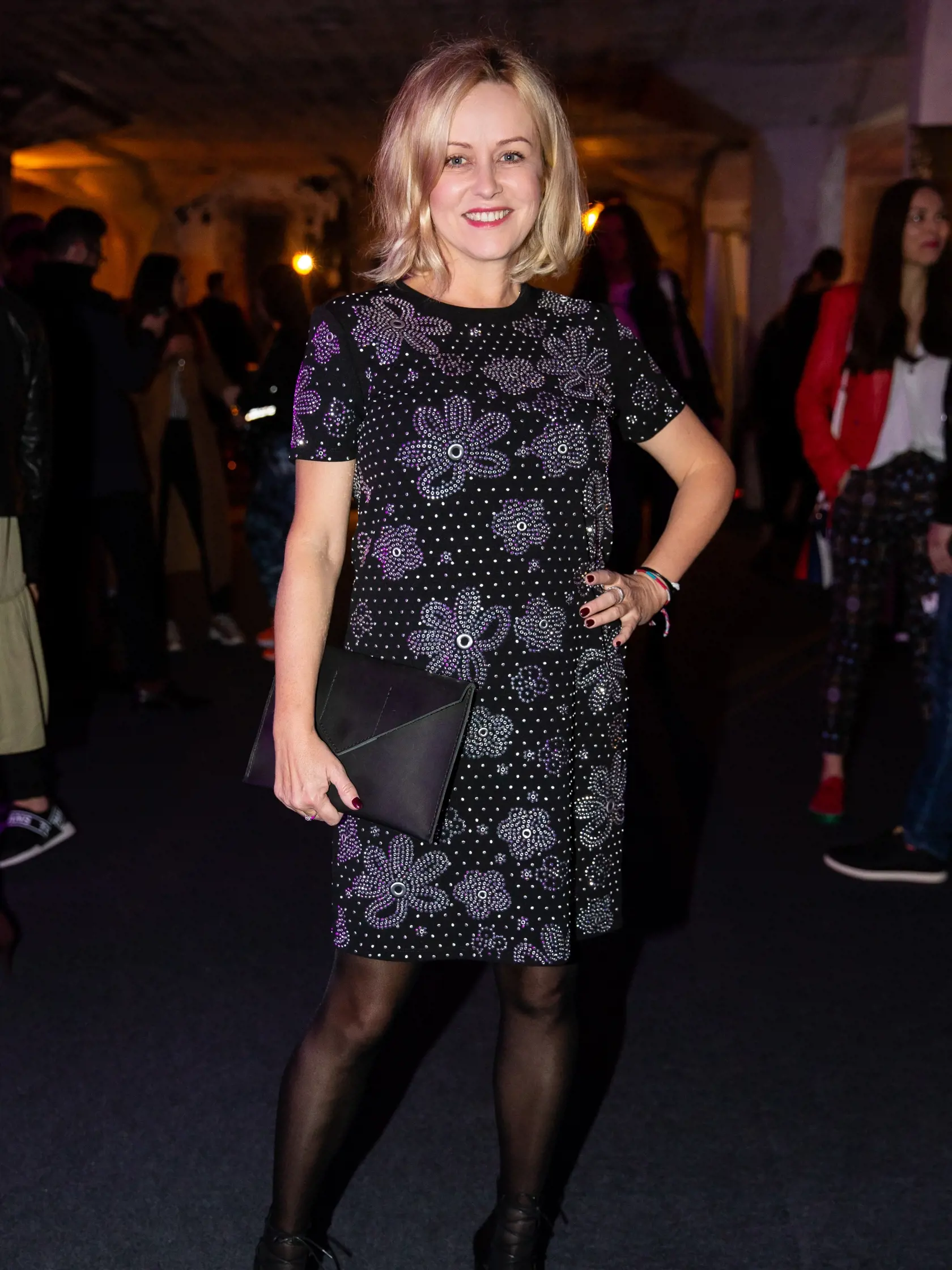 Druhý deň série módnych prehliadok pod názvom "Eurovea Fashion Forward" v Bratislave. Na snímke Michaela Čobejová.