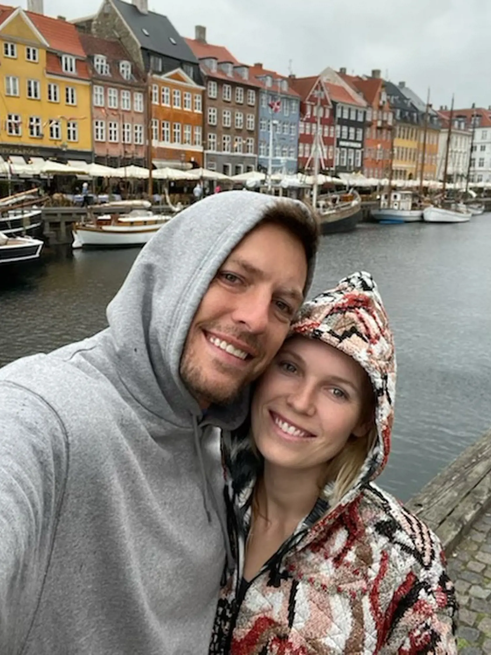 Caroline Wozniacki s manželom Danielom Lee