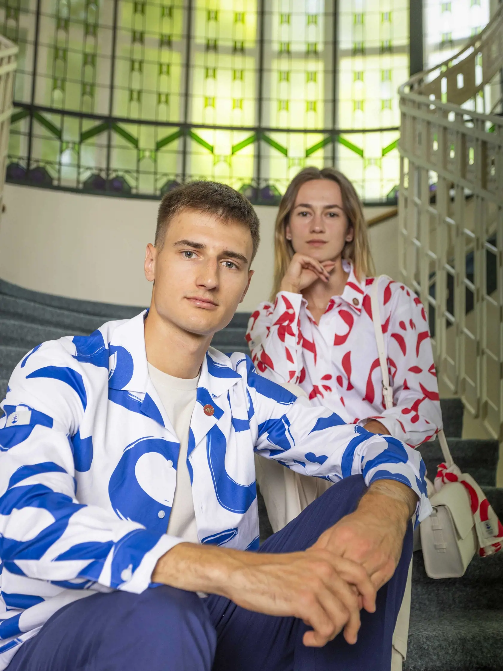 Slovenskí rýchlochodci Hana Burzalová a Dominik Černý