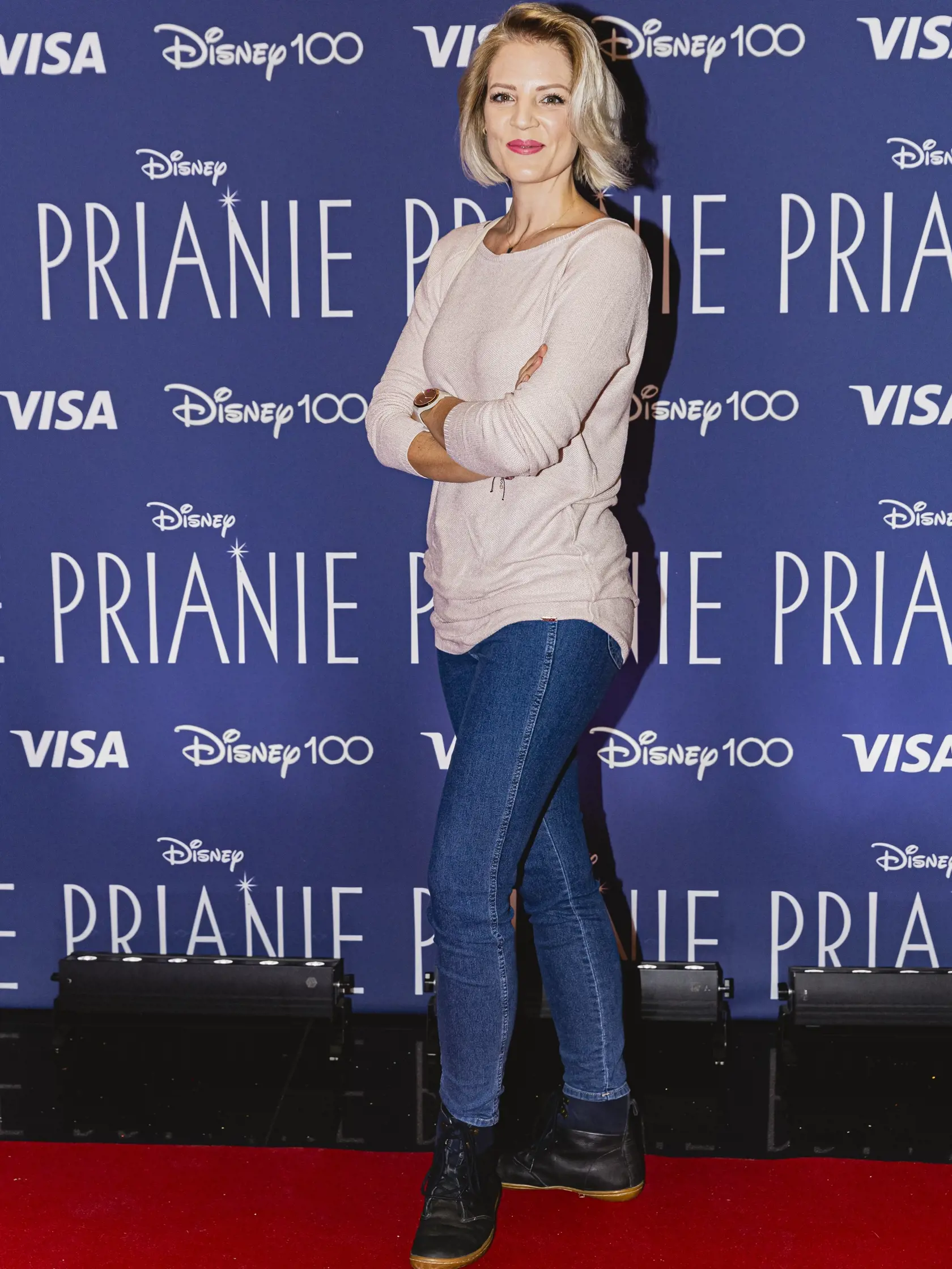 Na snímke Barbora Chlebcová počas priemiéry animovanej rozprávky od štúdia DISNEY- PRIANIE v bratislavskom nákupnom centre Aupark.