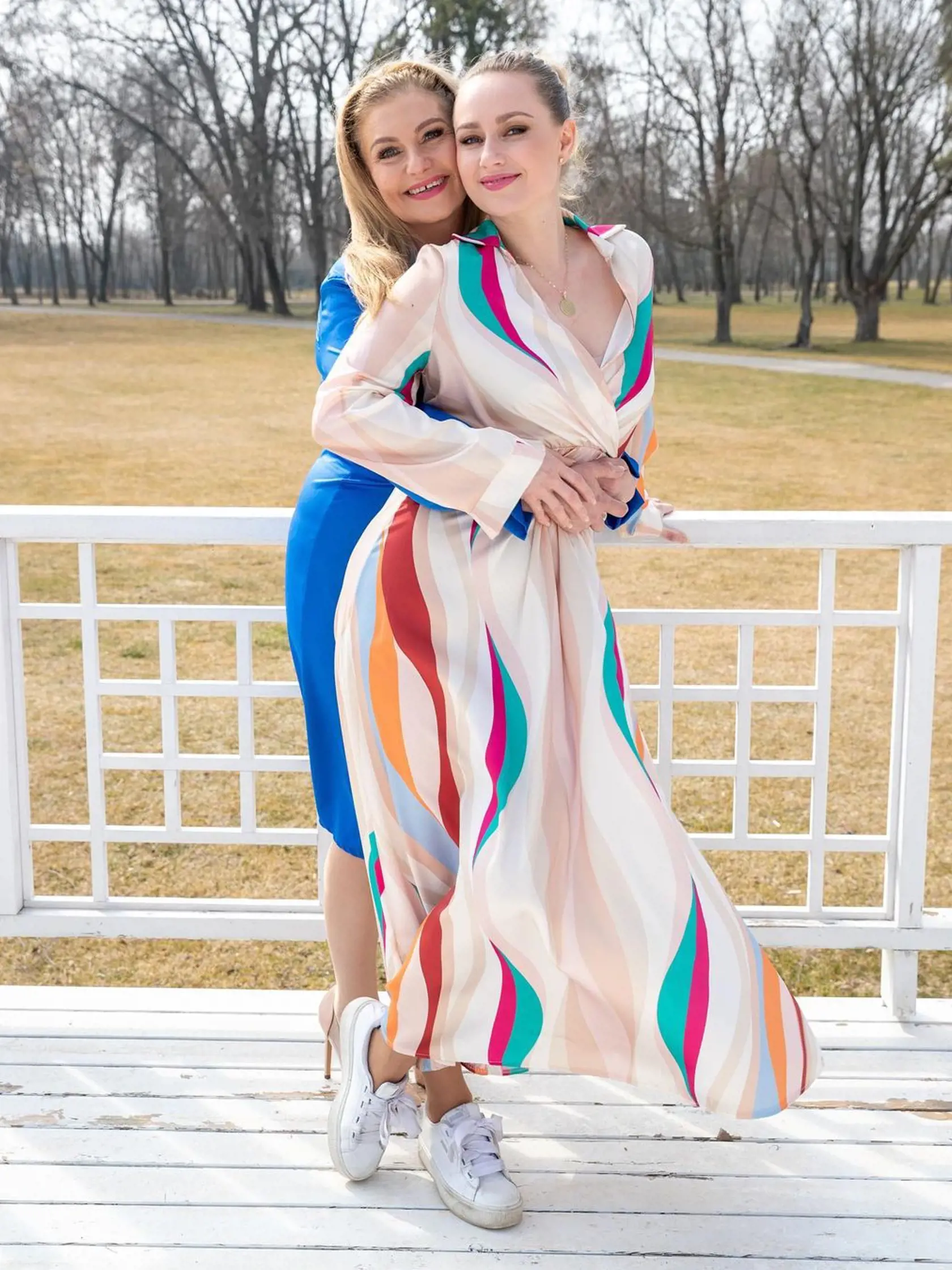 Natália Puklušová s maminou