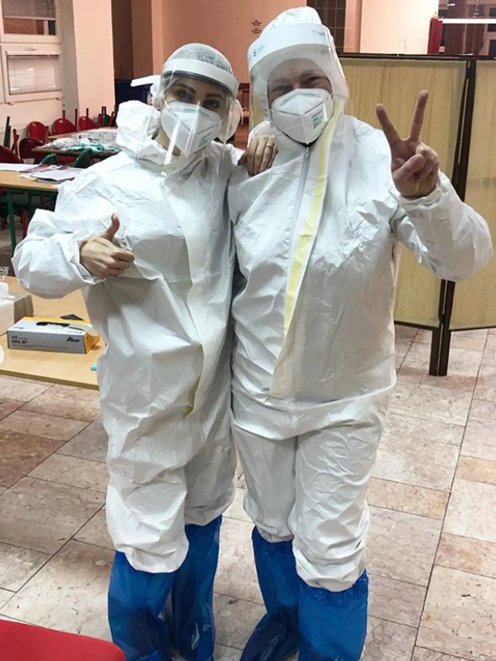 Dominika Stará pomáhala pri testovaní.