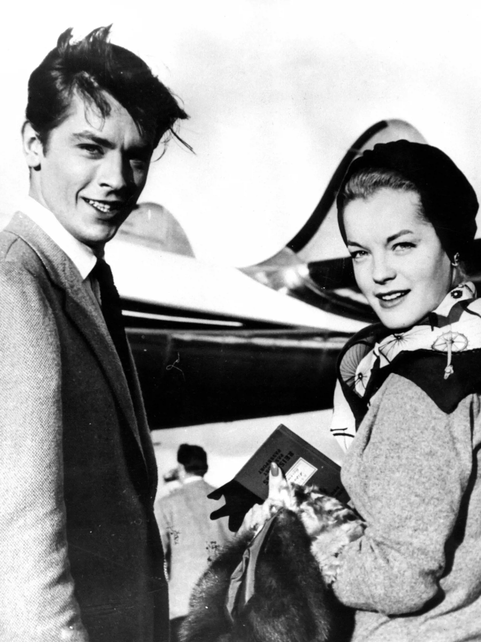 Romy Schneider a Alain Delon