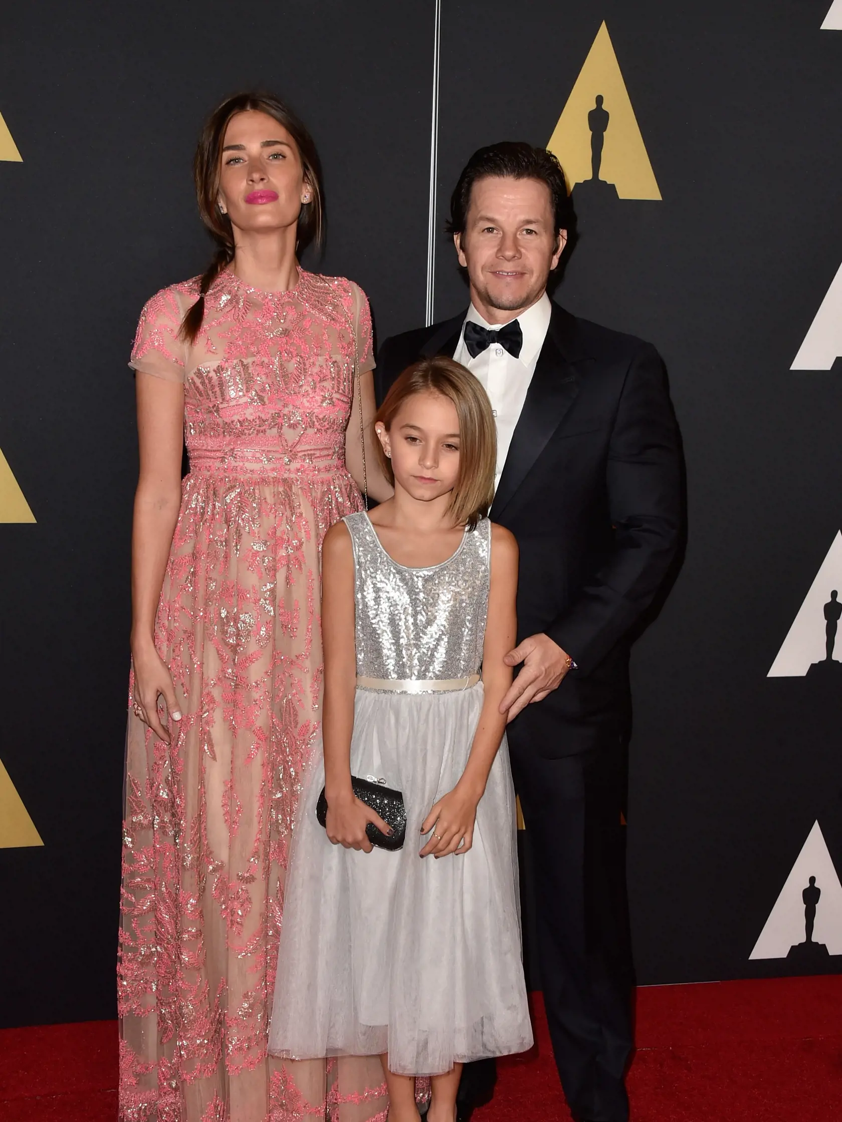 Mark Wahlberg s manželkou, modelkou Rheou Durham a deťmi v posledných rokoch.