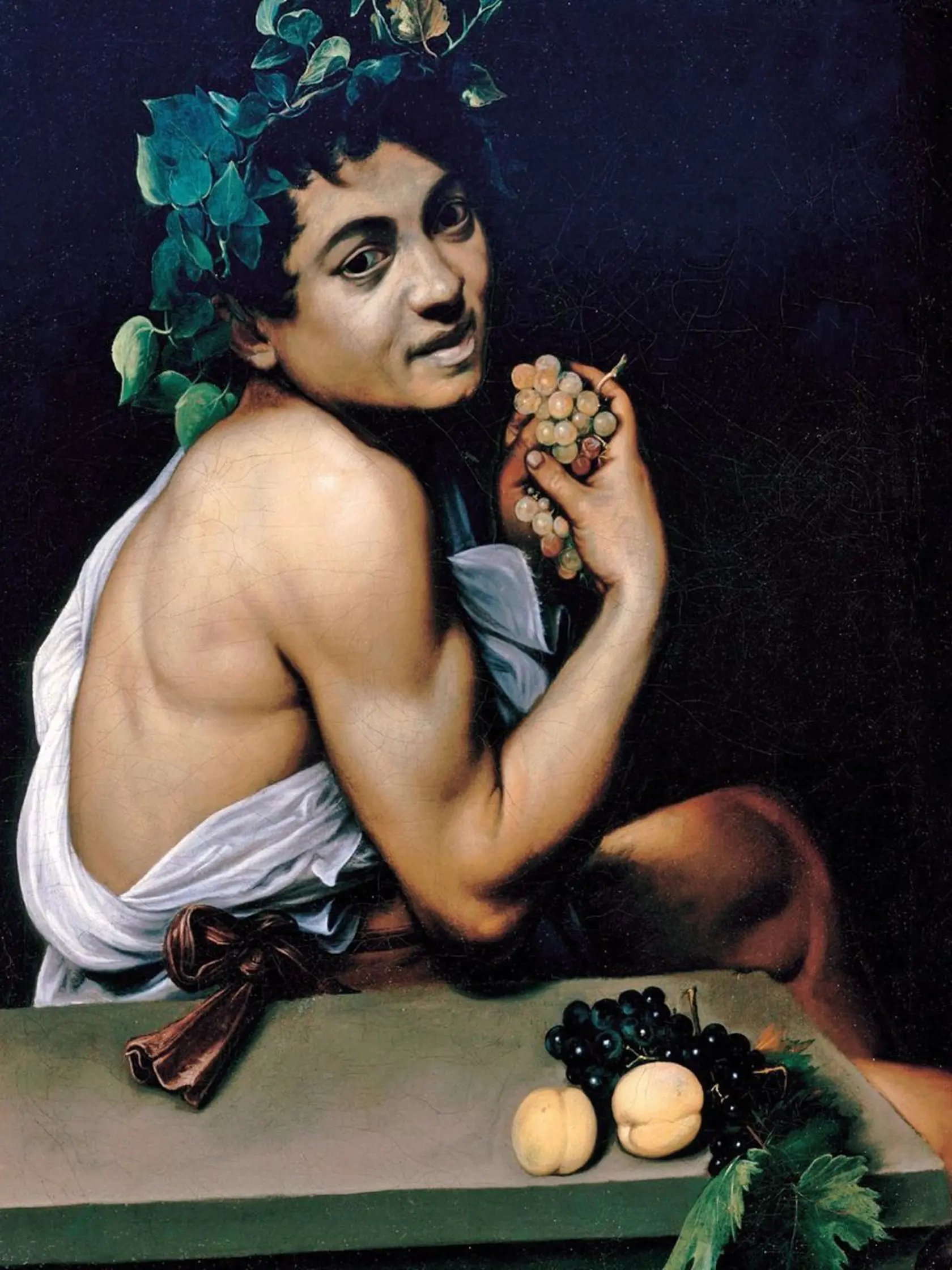 Chorý Bakchus je Caravaggiovým autoportrétom,