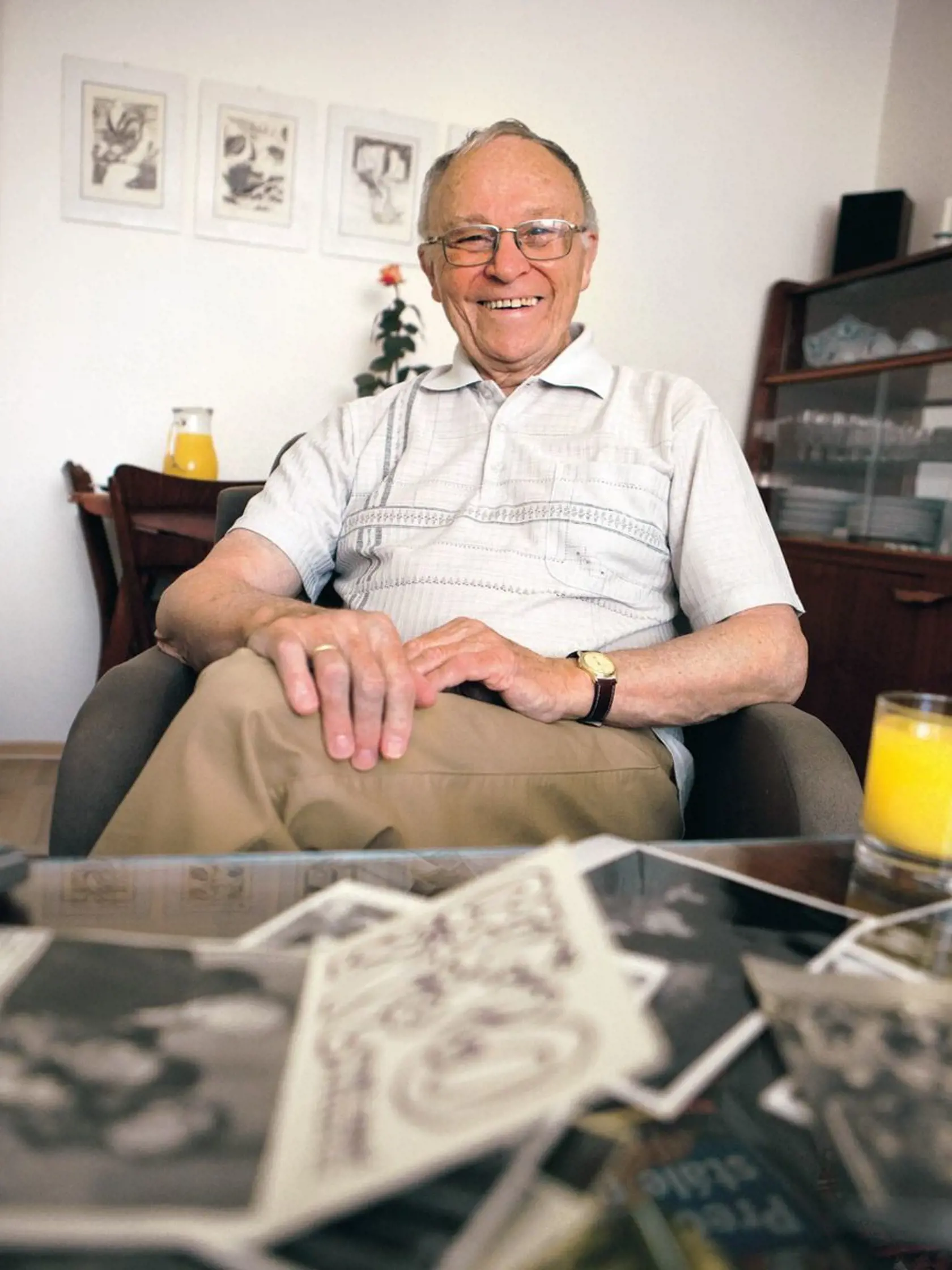 Zdeněk Macháček na svojho priateľa z detstva