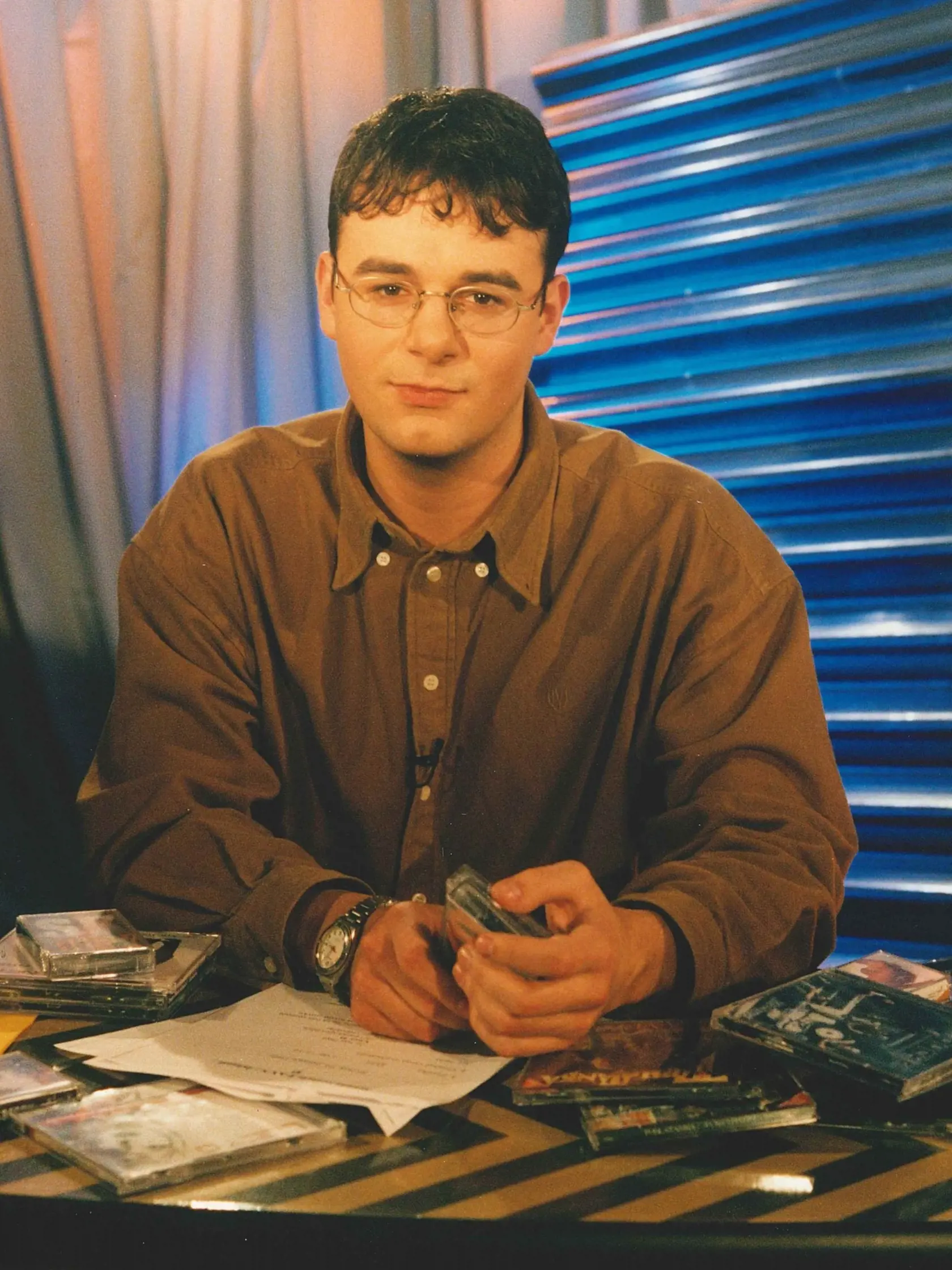 Mário Klein počas pôsobenia v televízii Markíza.  