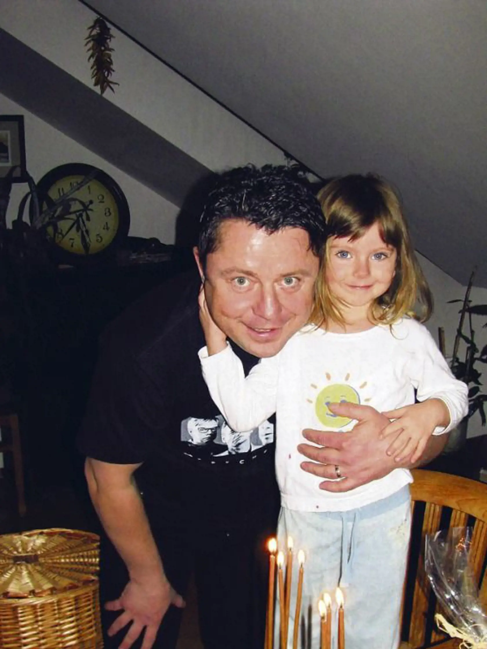 Petr Muk so svojou dcérkou Noemi.