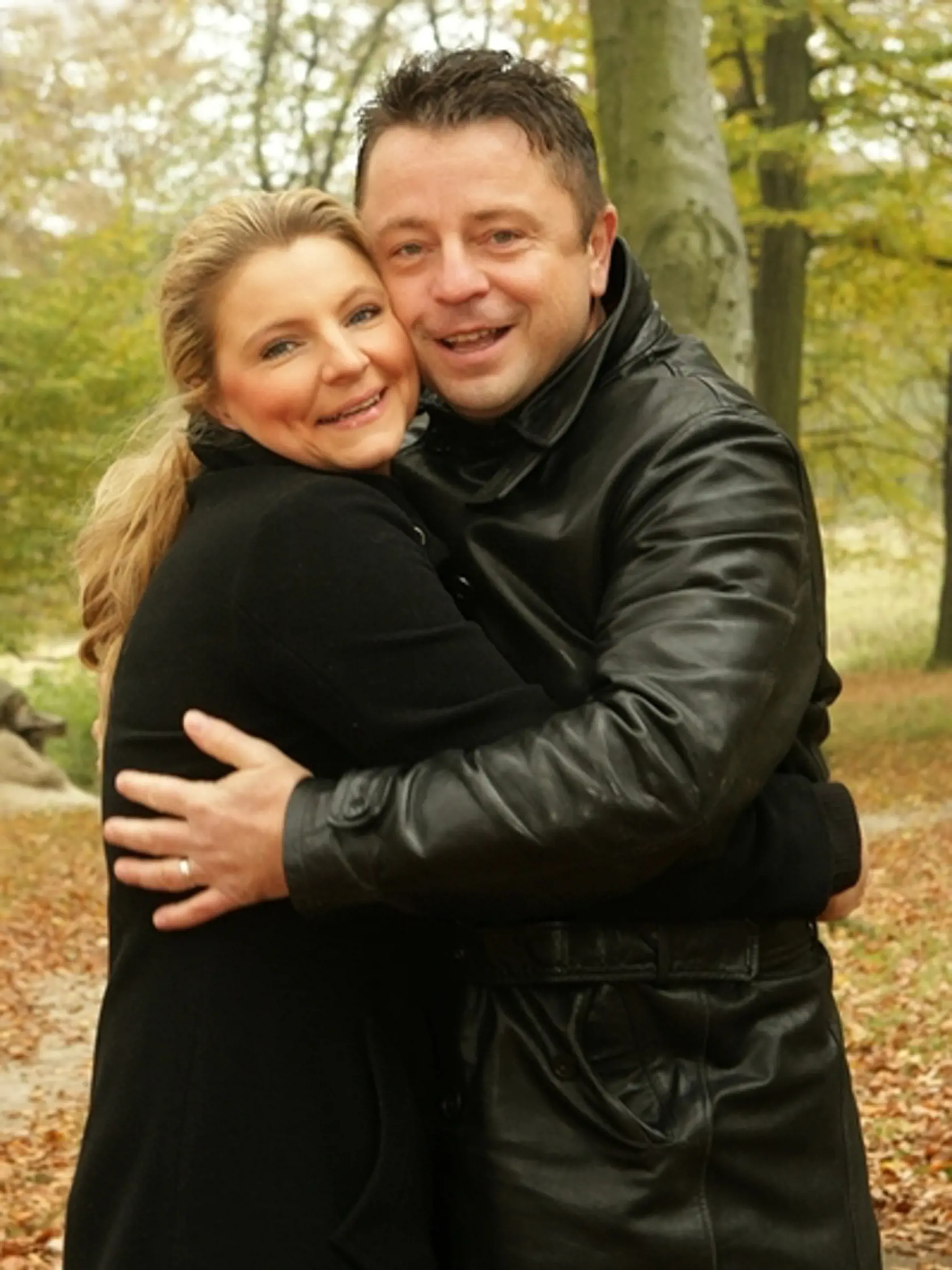 Petr Muk s manželkou