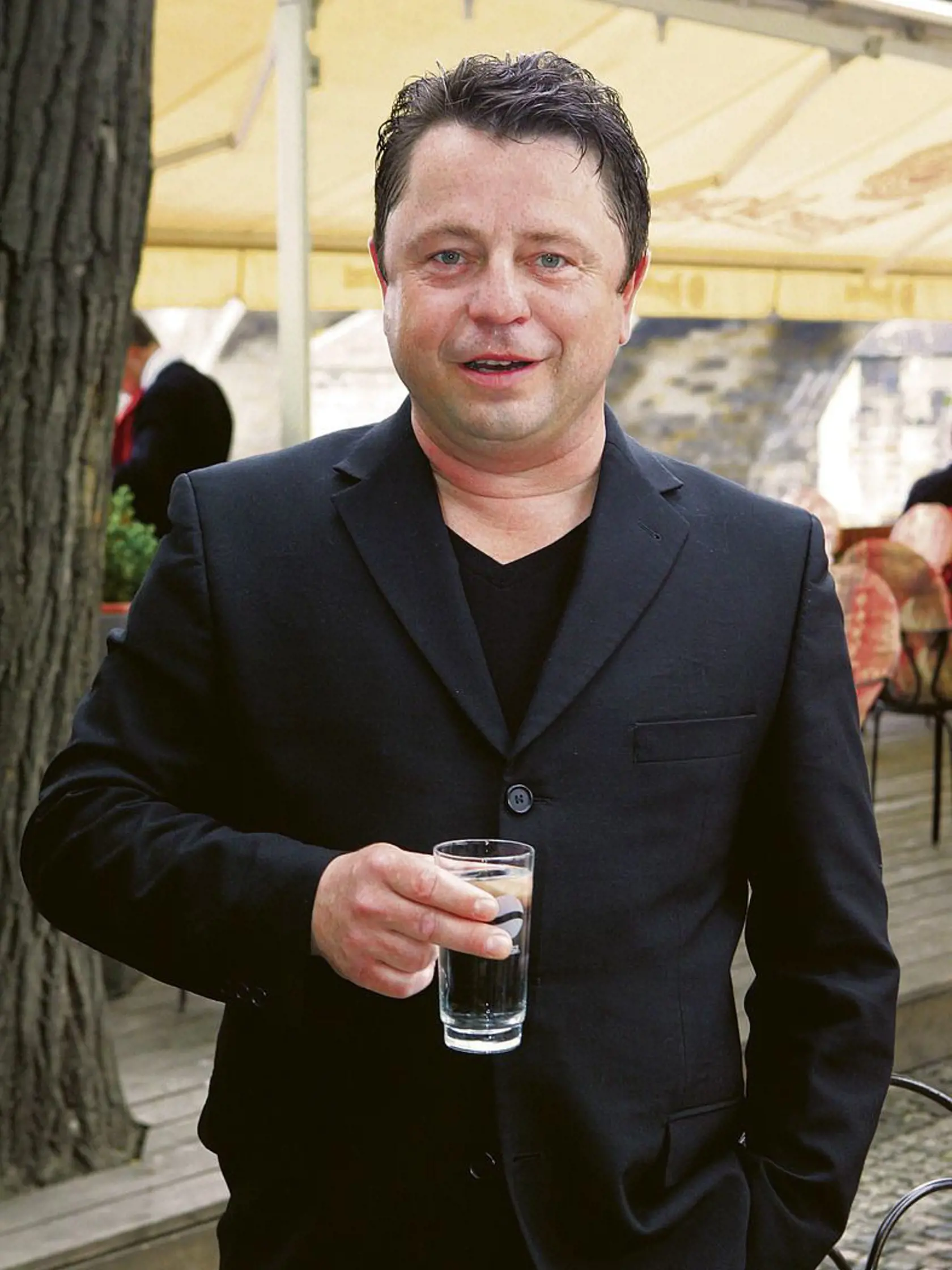 Květen 2010 - Křtil desku kamarádce Janě Chládkové