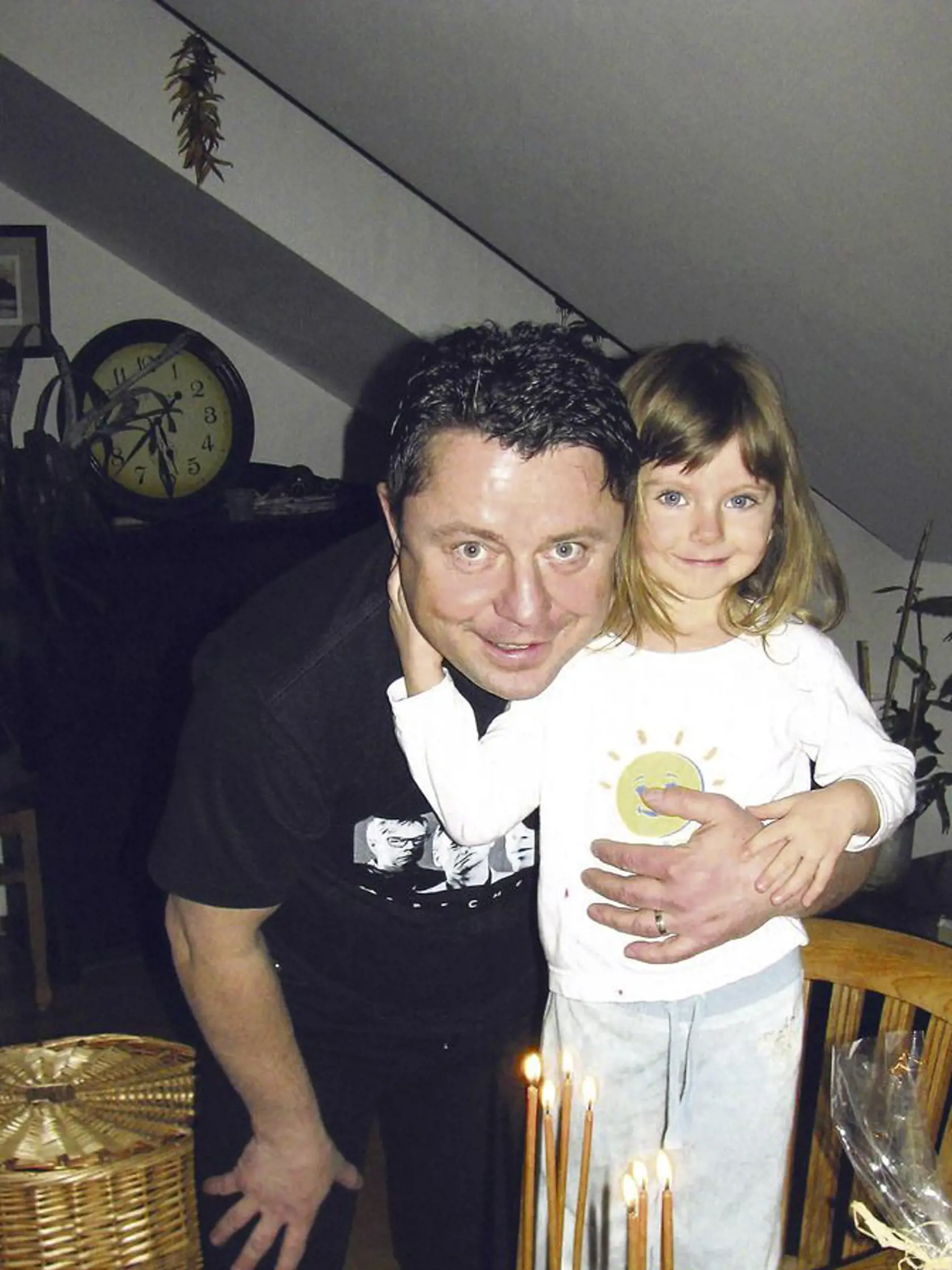 Petr Muk († 45) s dcérkou Noemi