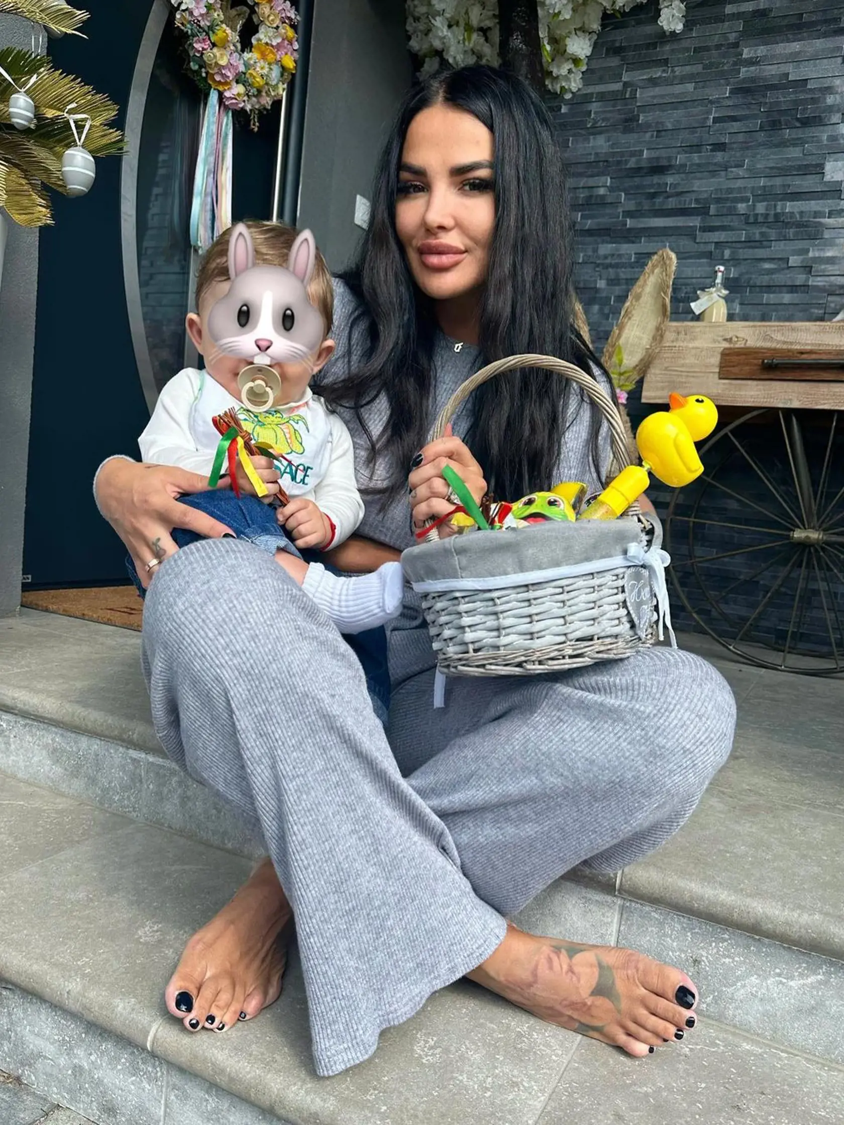 Zuzana Plačková so synom Dionom