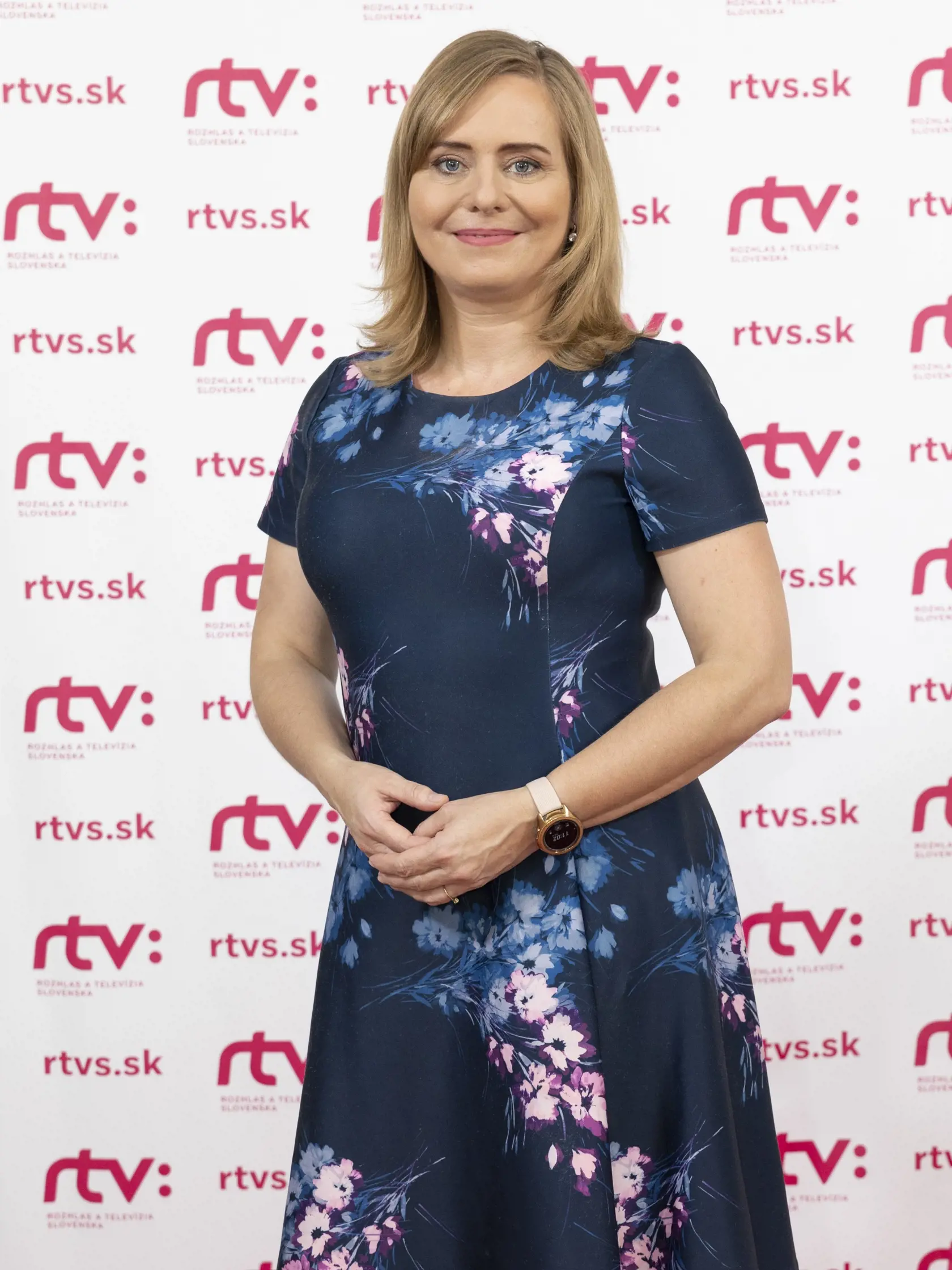 Predstavenie jesennej programovej štruktúry RTVS. Na snímke je Marta Jančkárová.