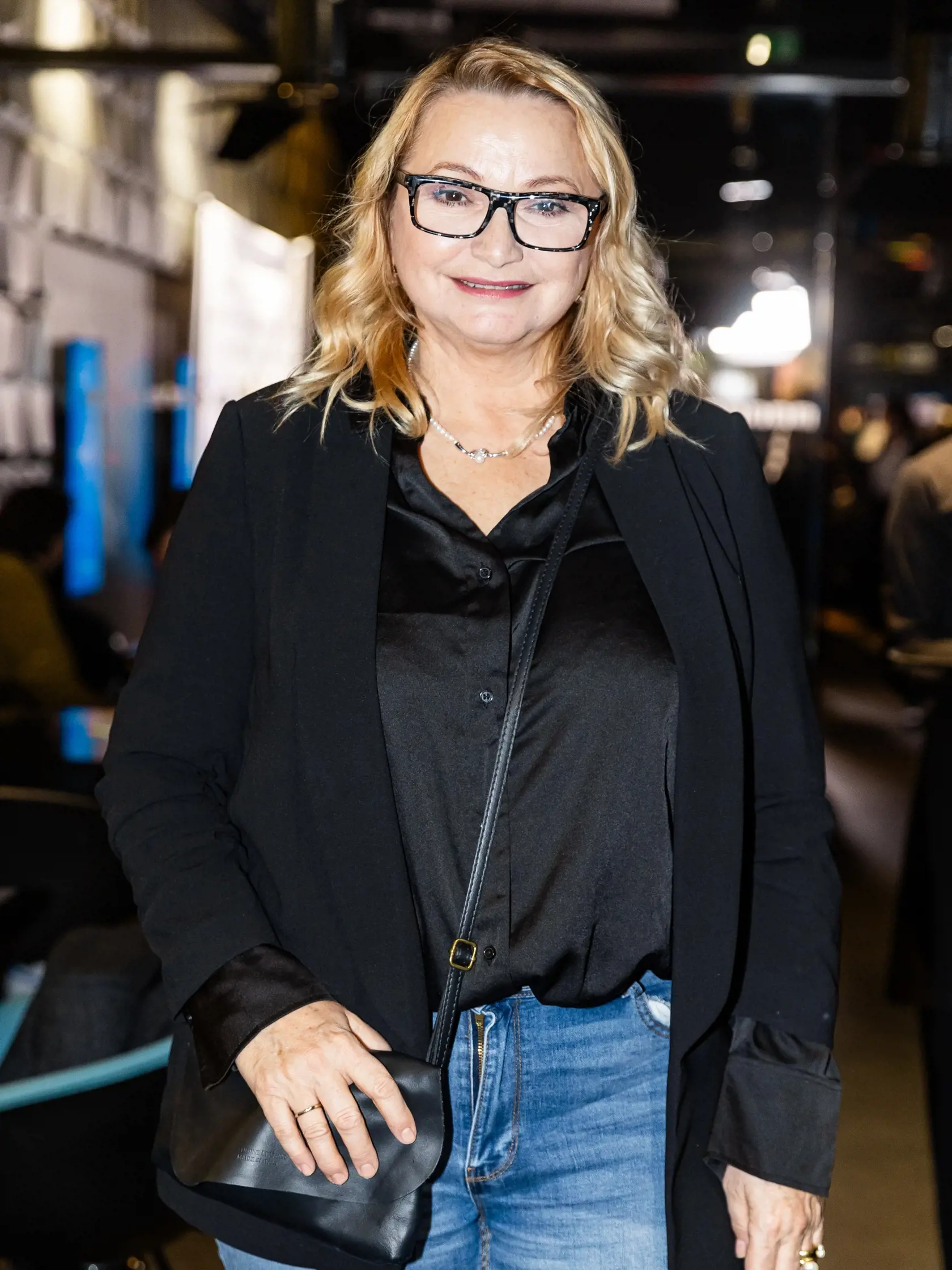 Premiéra denného televízneho seriálu “SĽUB” v Bratislave. Na snímke Anna Šišková. 