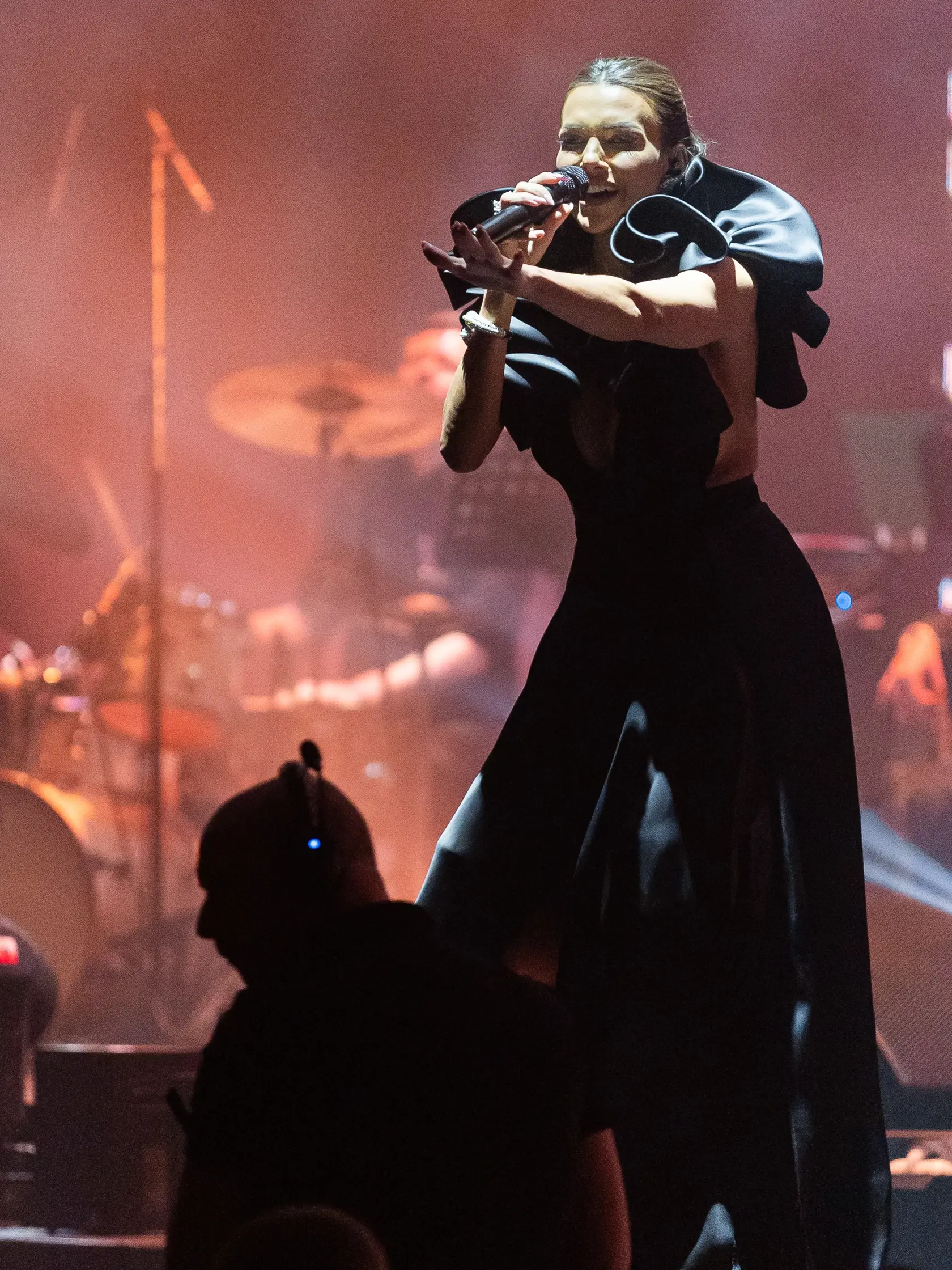 Koncert pod názvom “BOND GIRL ORCHESTRA LIVE SHOW” v Bratislave. Na snímke Martina Schindlerová. 