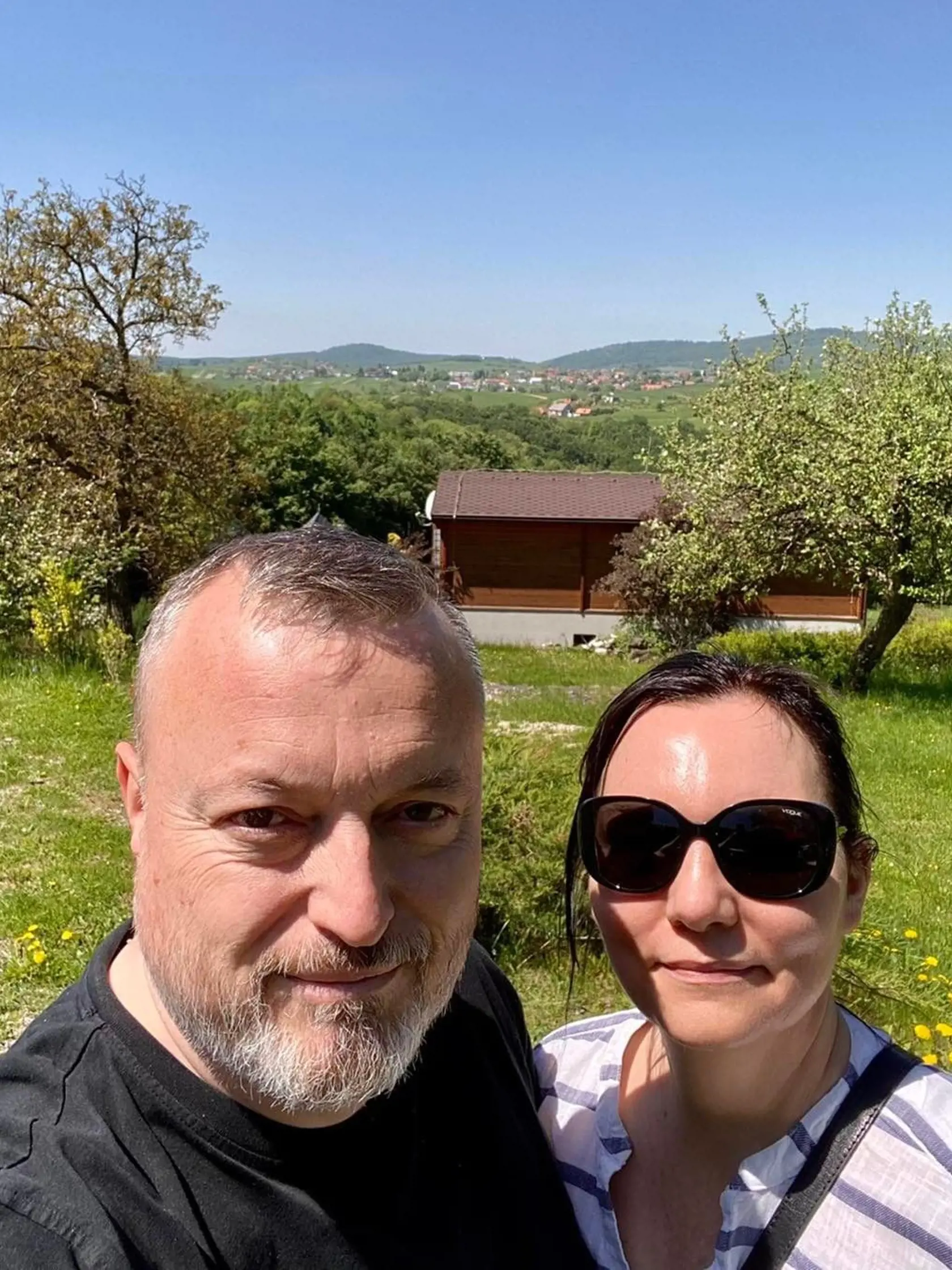 Milan Krajniak s manželkou Andreou.