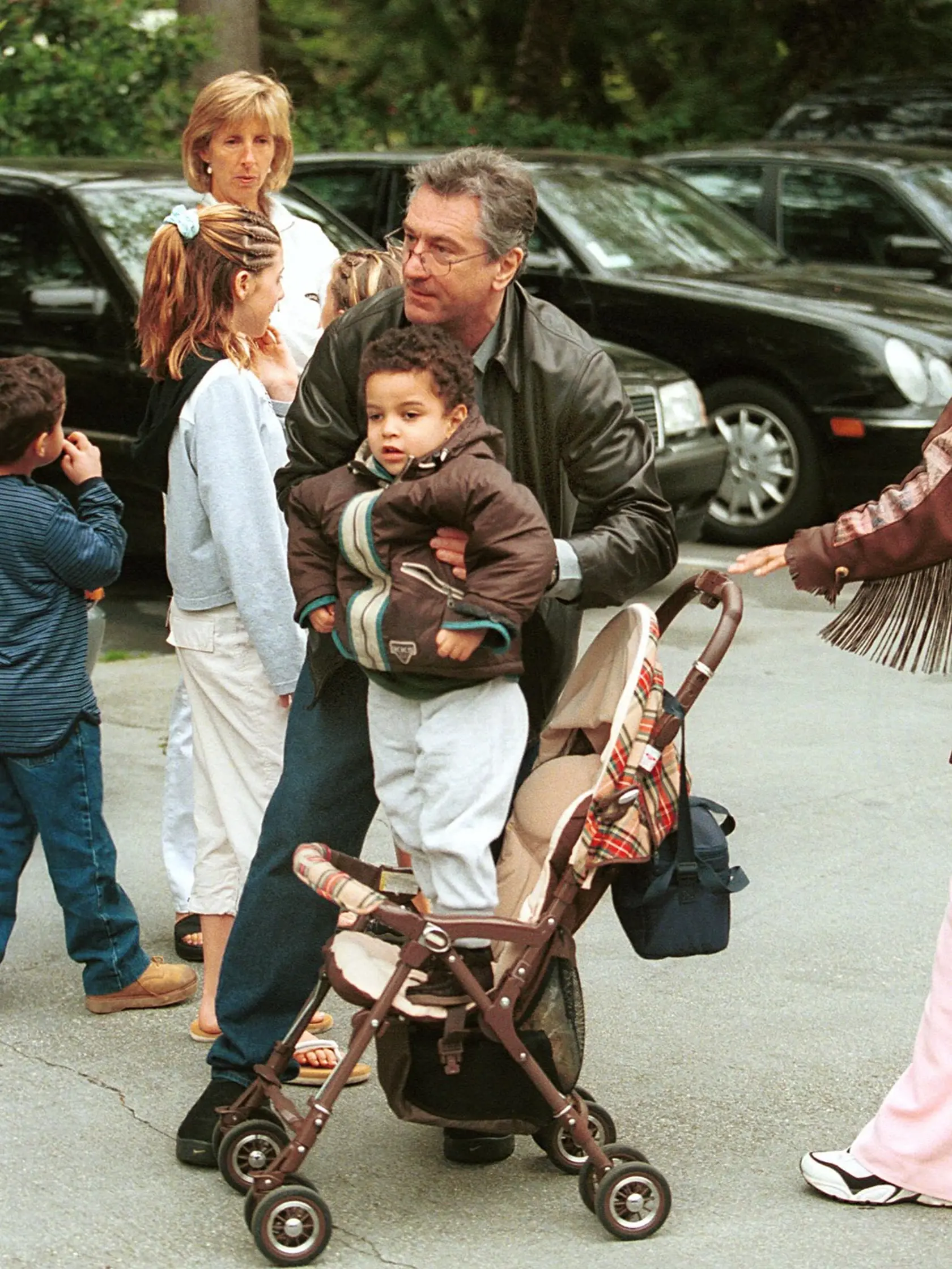 Robert De Niro so synom, keď bol malý.                                        