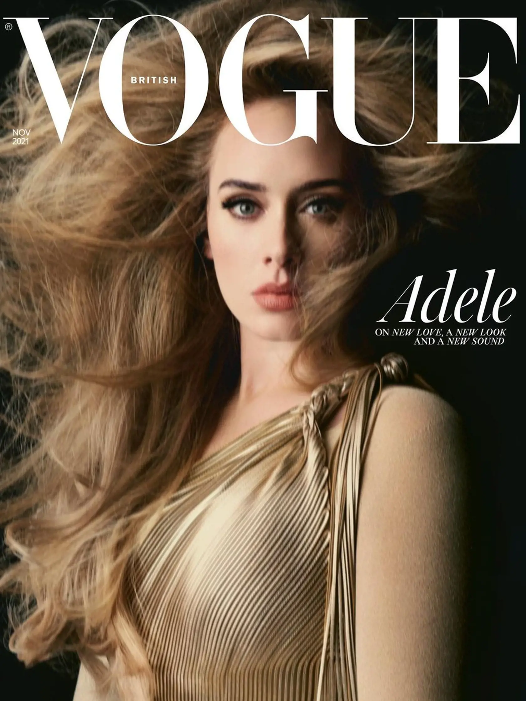 Adele zažiarila na titulke magazínu Vogue.
