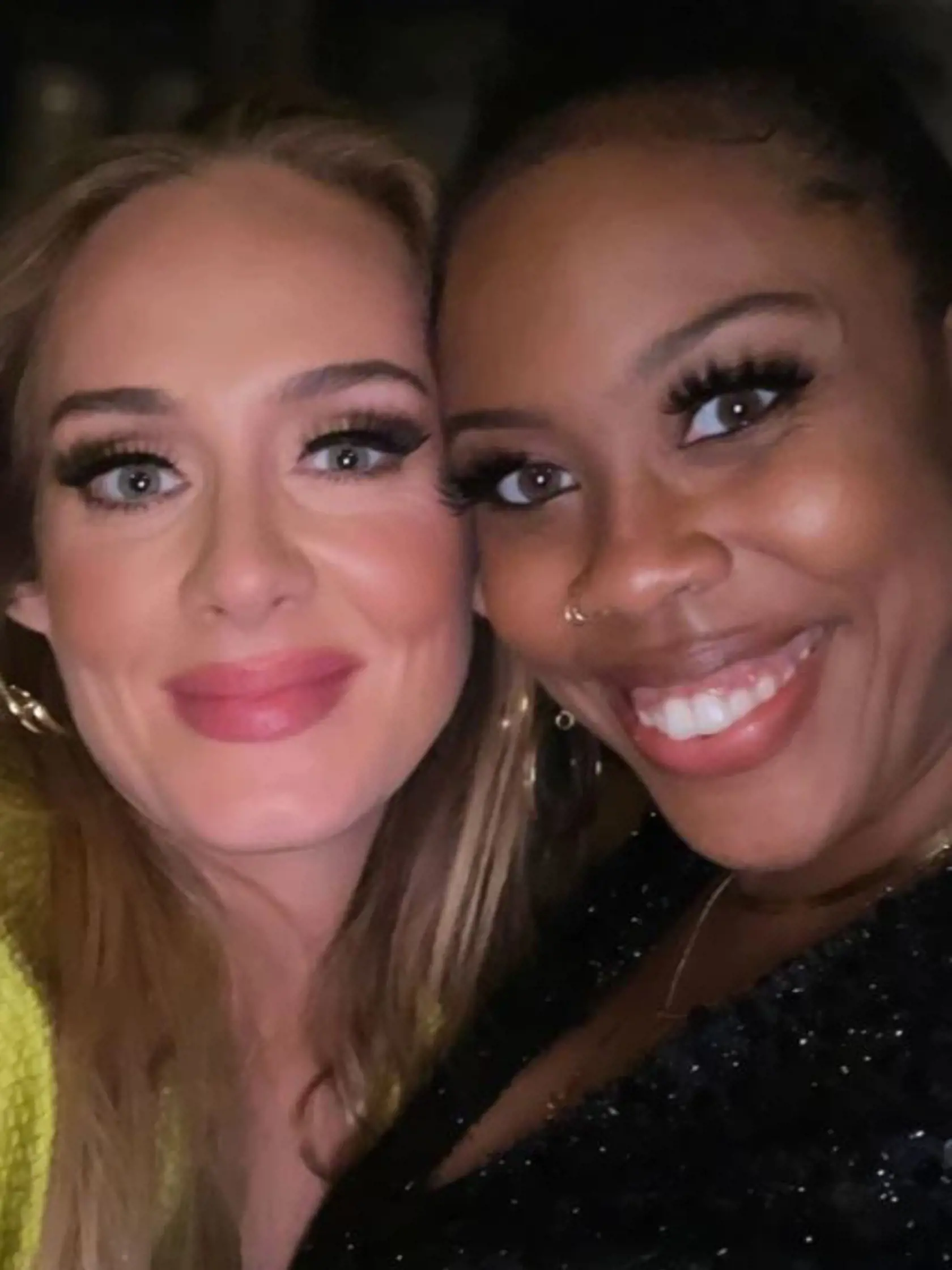 Napriek tomu, že bola párty súkromná a média tam nemali prístup, vďaka herečke Amber Chardae Robinson z nej unikli zábery Adele, ktoré zdieľala na sociálnej sieti.