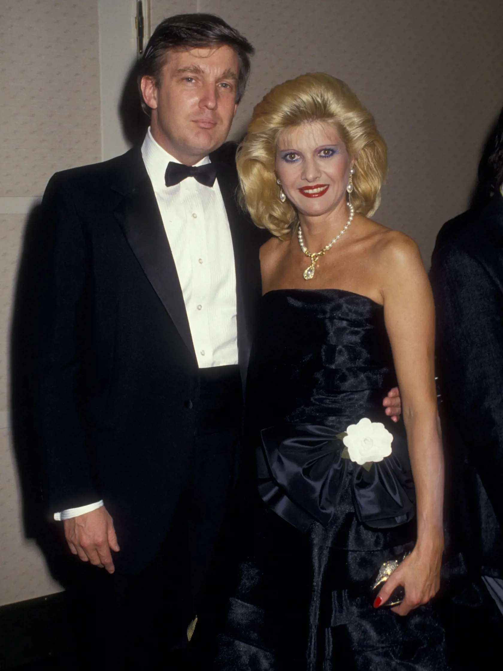 NEW YORK CITY - MAY 27:  Donald Trump and Ivana Trump attend Vietnam Veterans Benefit Gala on May 27, 1987 at the Waldorf Hotel in New York City. (Photo by Ron Galella/WireImage)