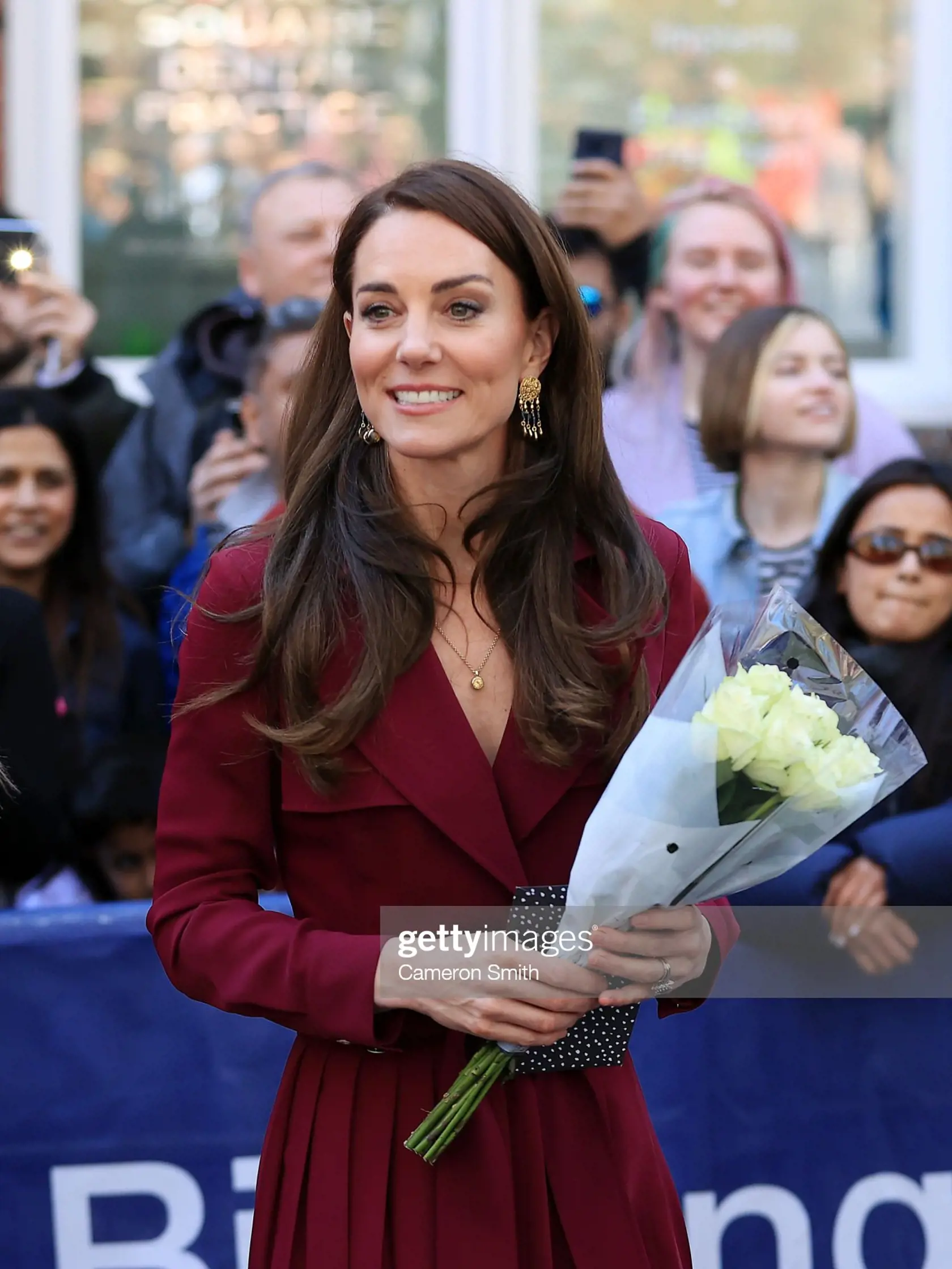 Kate Middleton v šatách značky Karen Millen