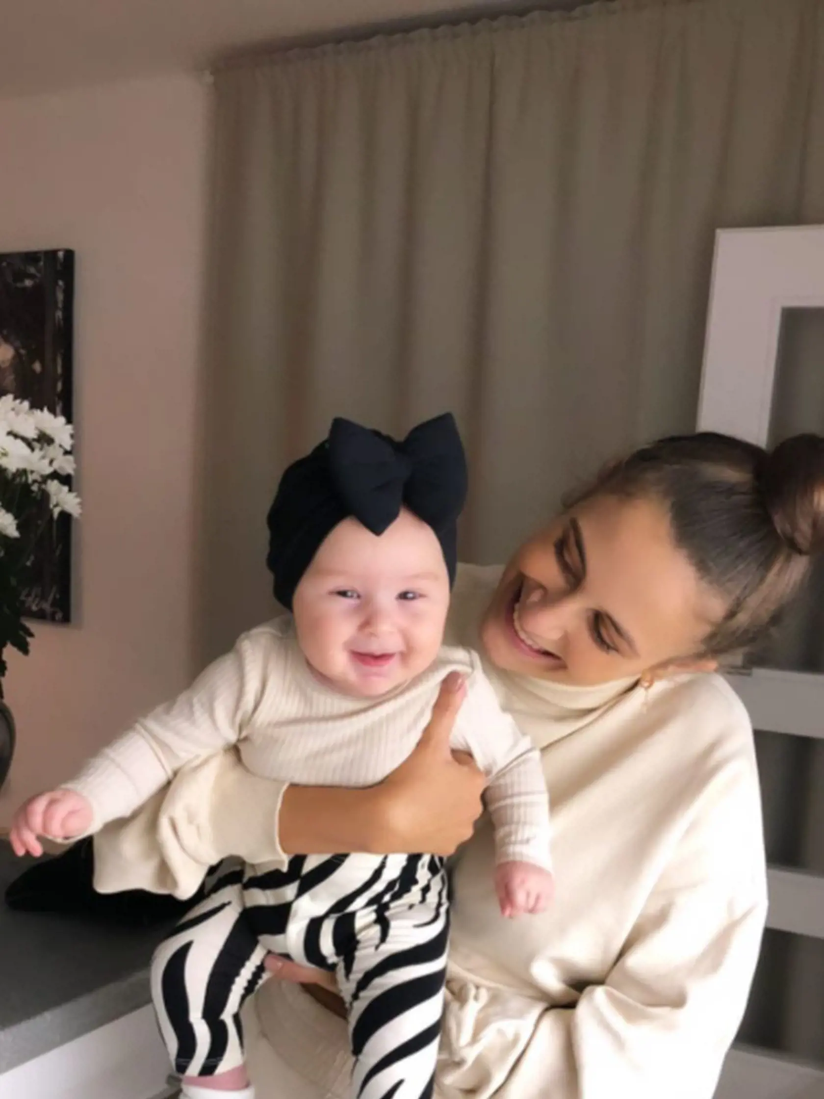 Monika Bagárová si chvíle s Rumiou užíva.
