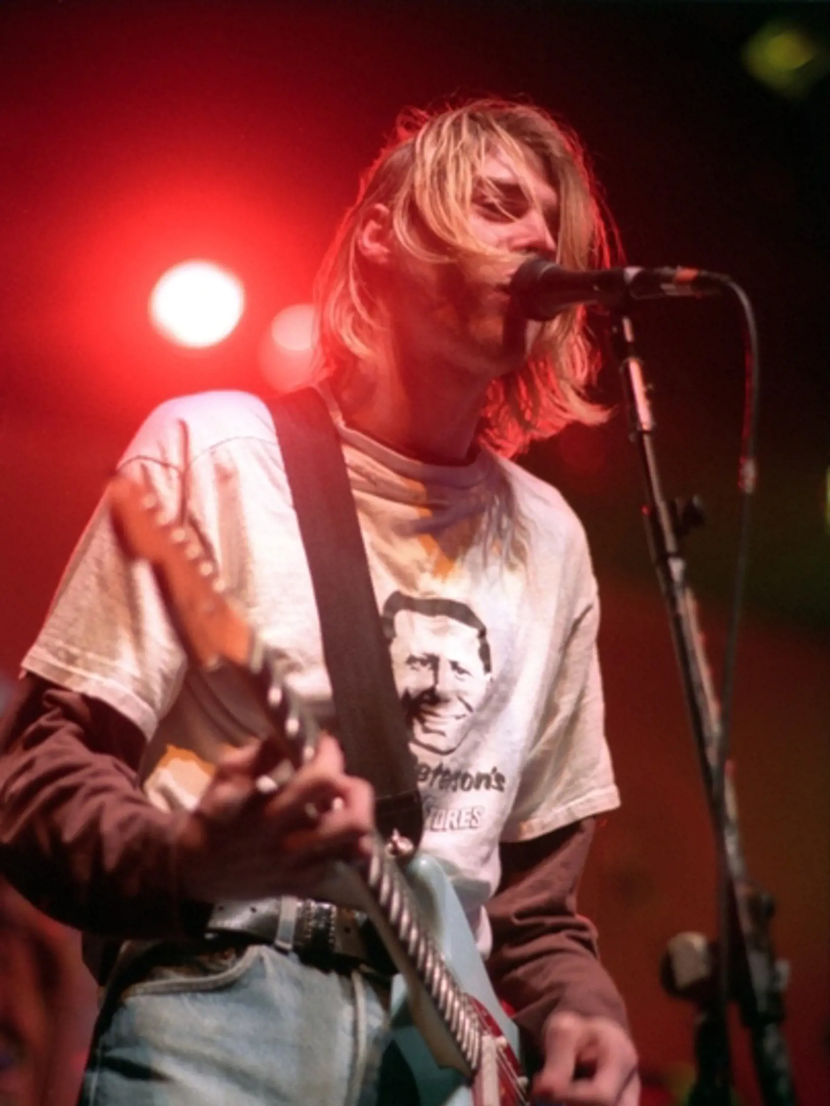 Frontman kapely Nirvana Kurt Cobain