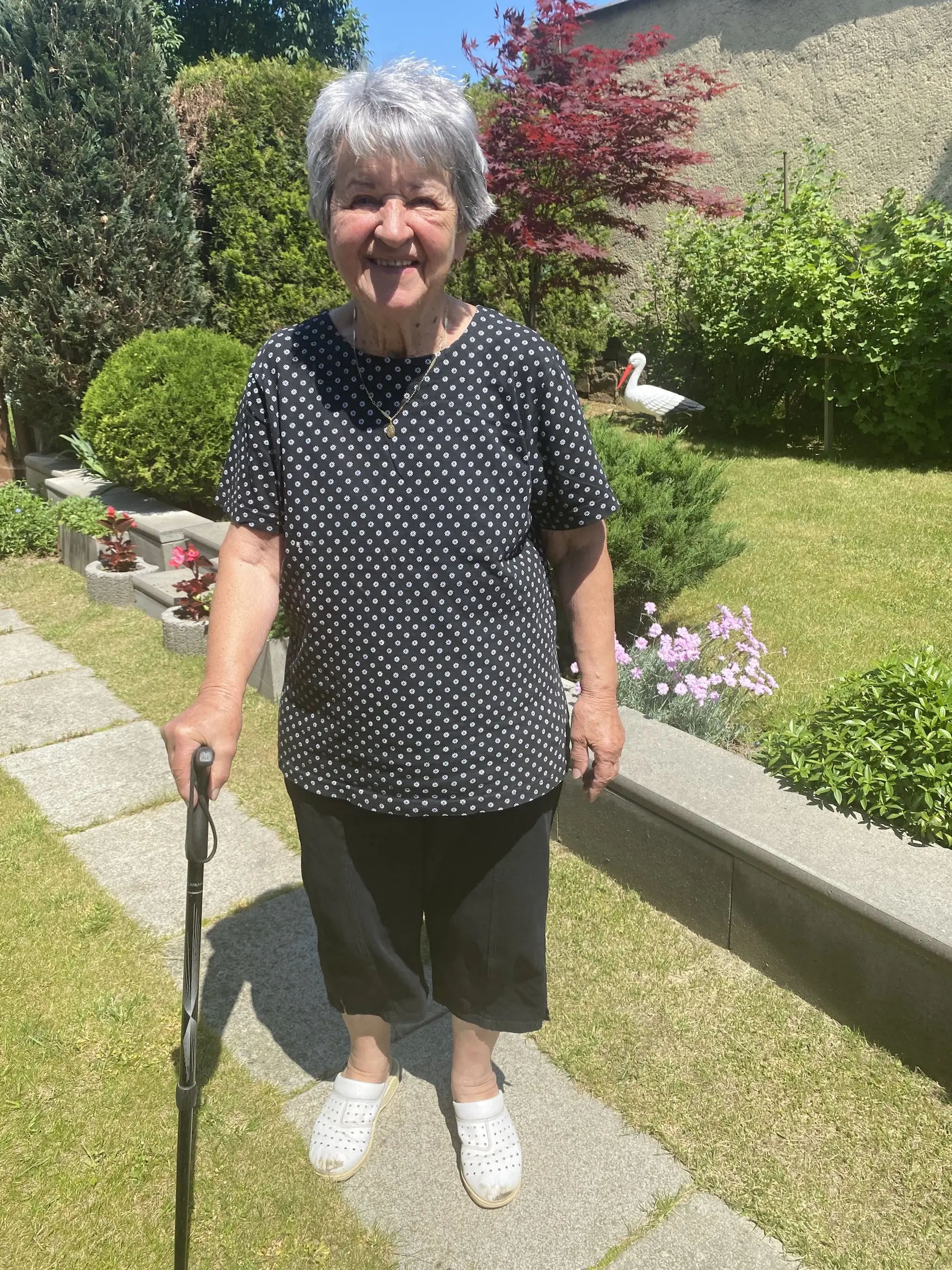 Jolana (82), najstaršia sestra Milky Zimkovej.