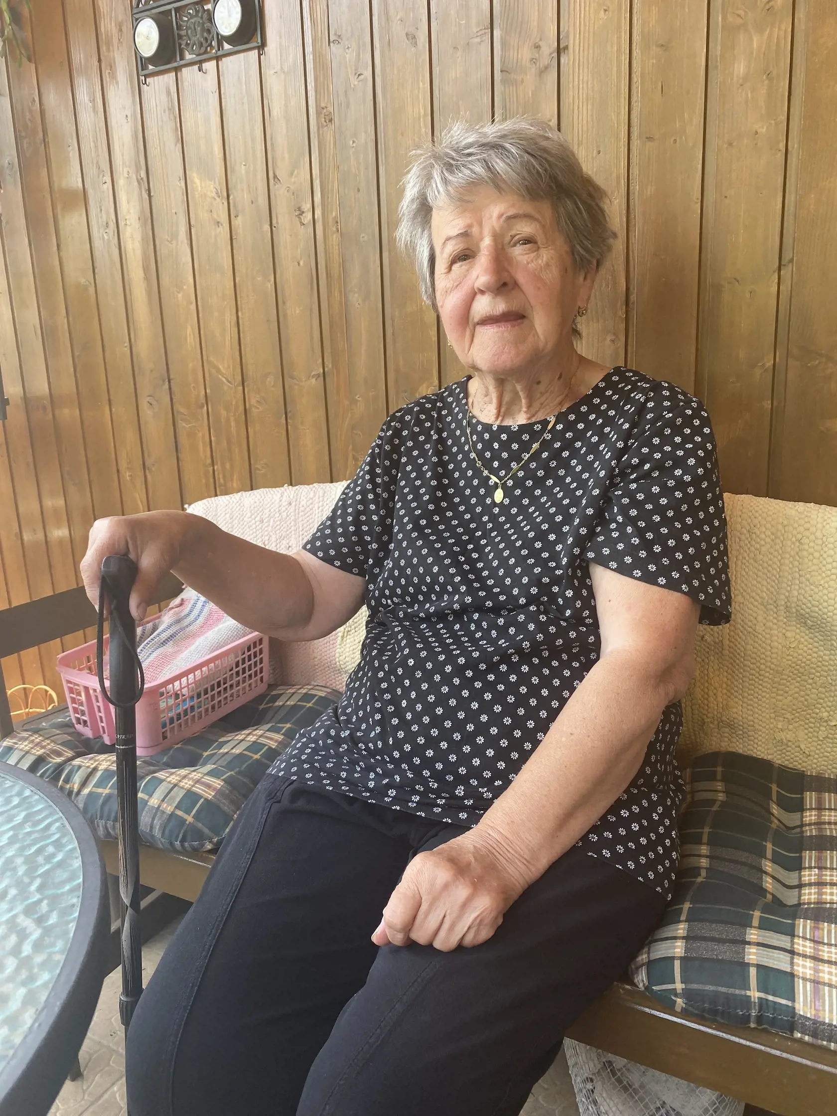 Jolana (82), najstaršia sestra Milky Zimkovej.