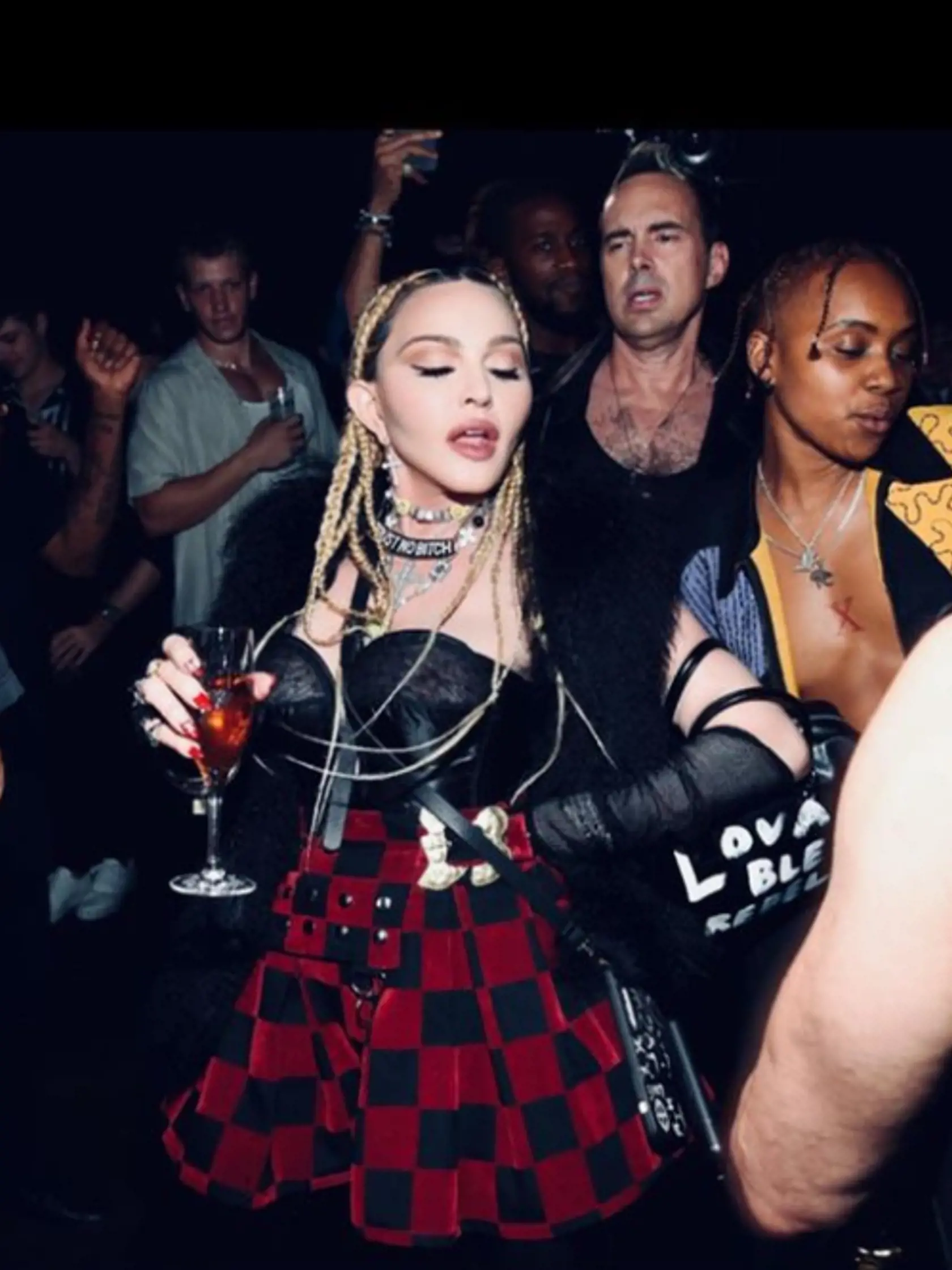 Madonna na privátnej párty.