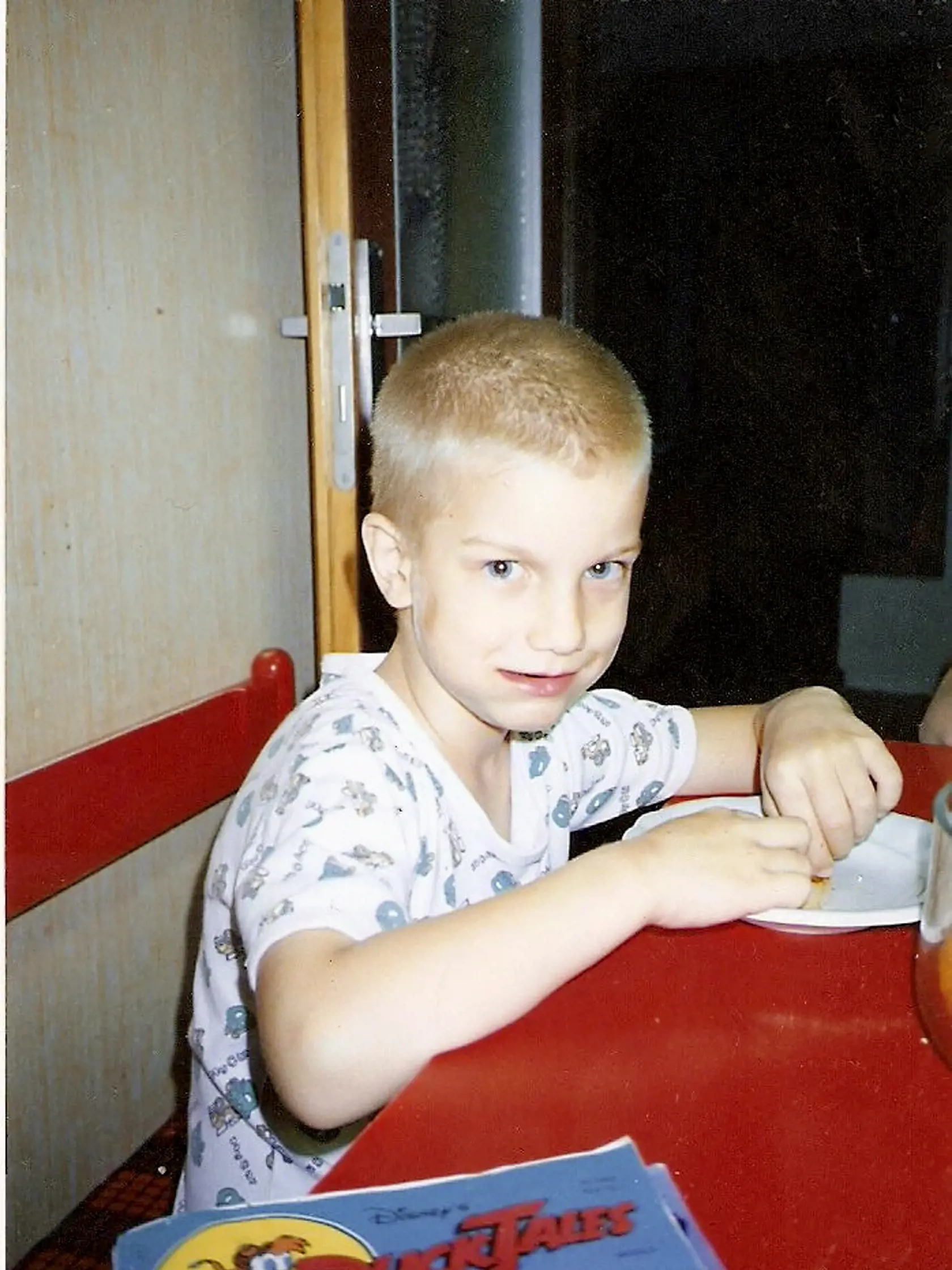 Lukáš ako dieťa