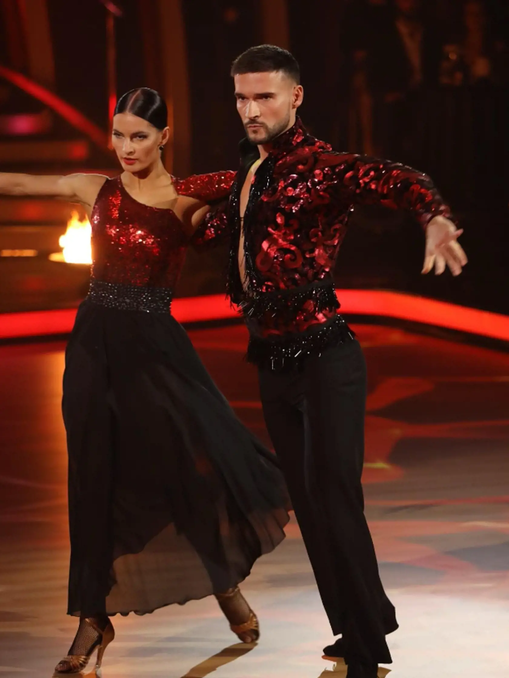 Vratko Sirági tancoval v semifinále paso doble.