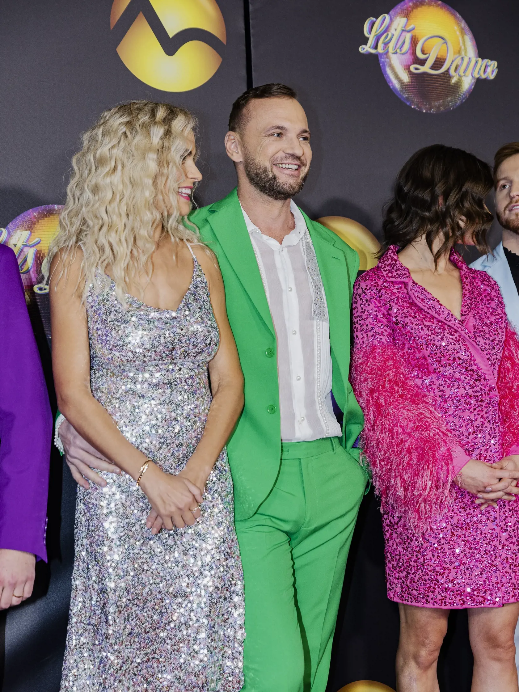 Na snímke Marián Gáborík a Ivana Gáborík počas predstavenia poroty a tanečných párov súťaže TV Markíza Let´s Dance 2023.